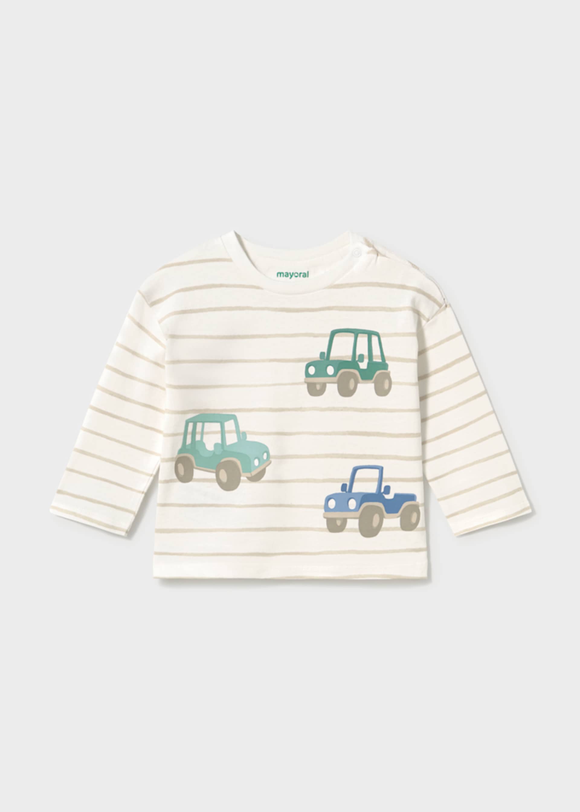 Camisola riscas carro bebé