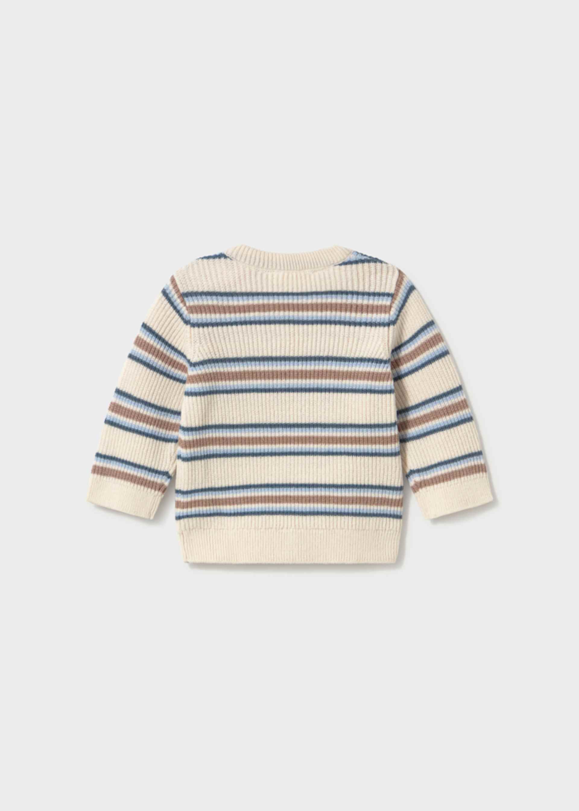Pull rayé nouveau-né