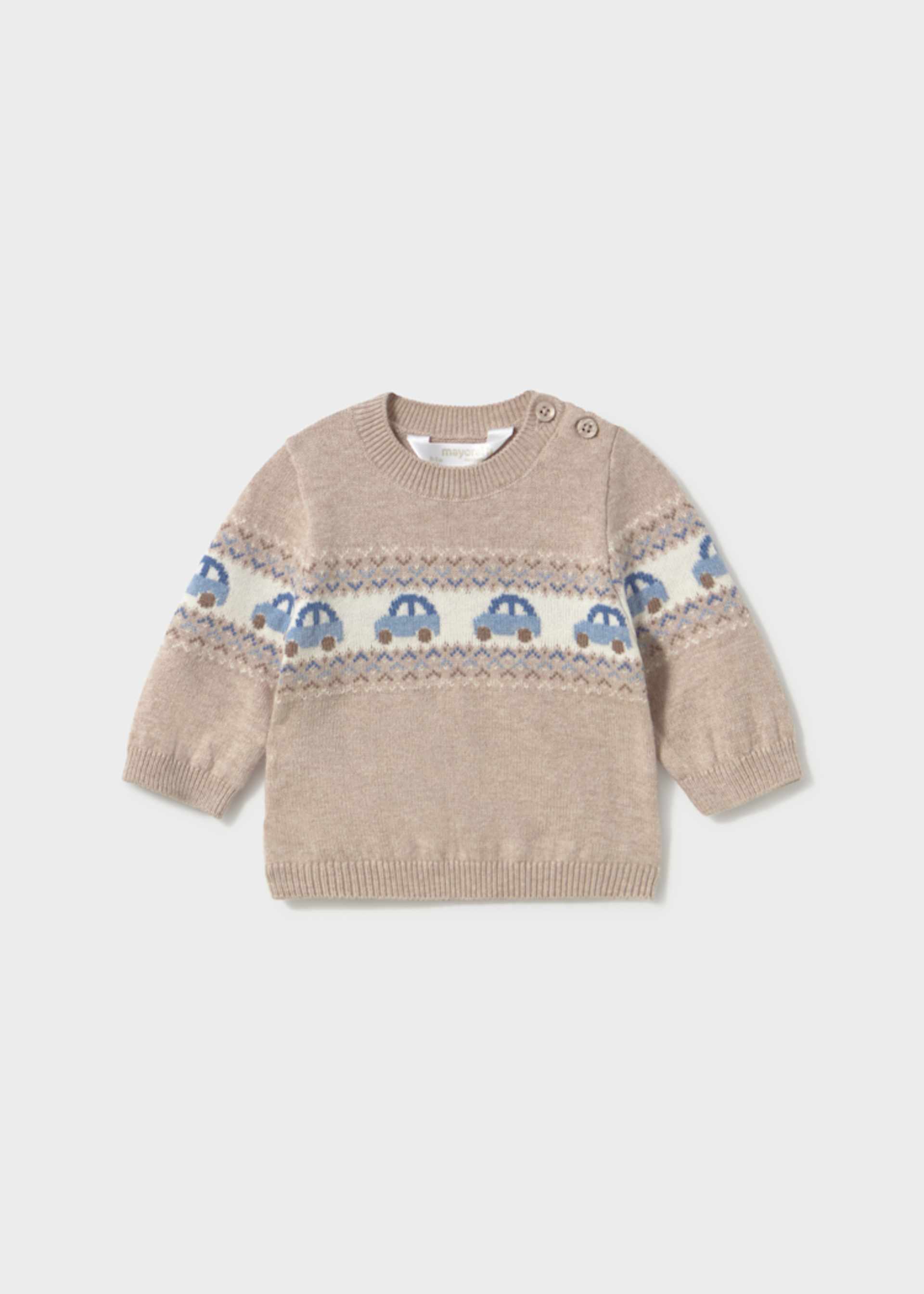 Newborn jacquard jumper Newborn jacquard jumper