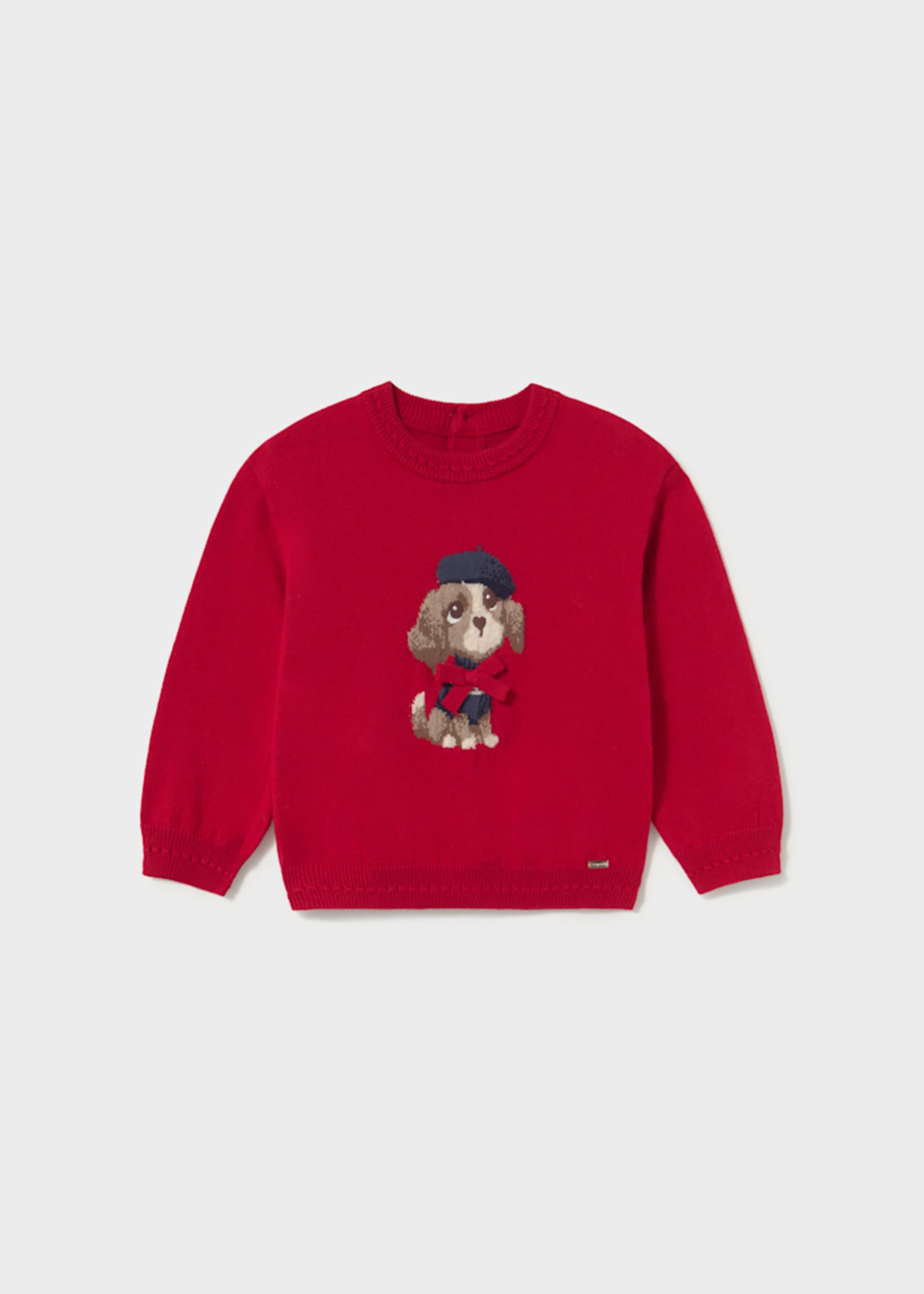 Pull intarsia bébé