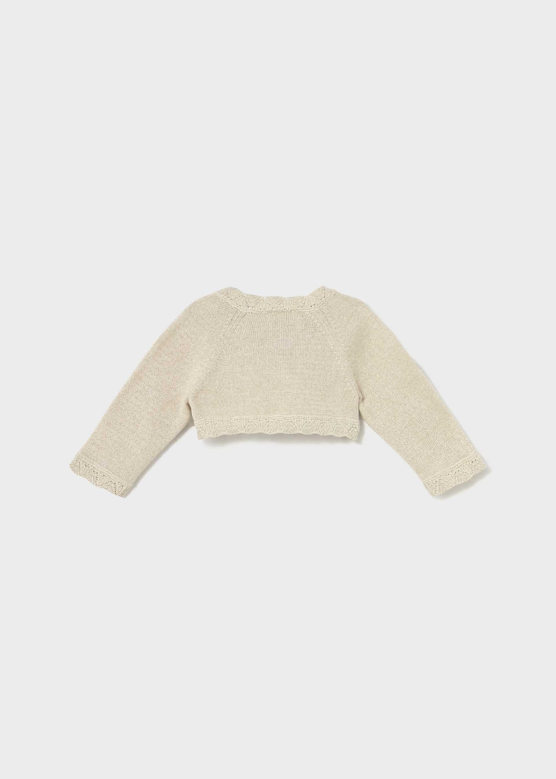 Bolero Strickjacke Neugeborene Mädchen