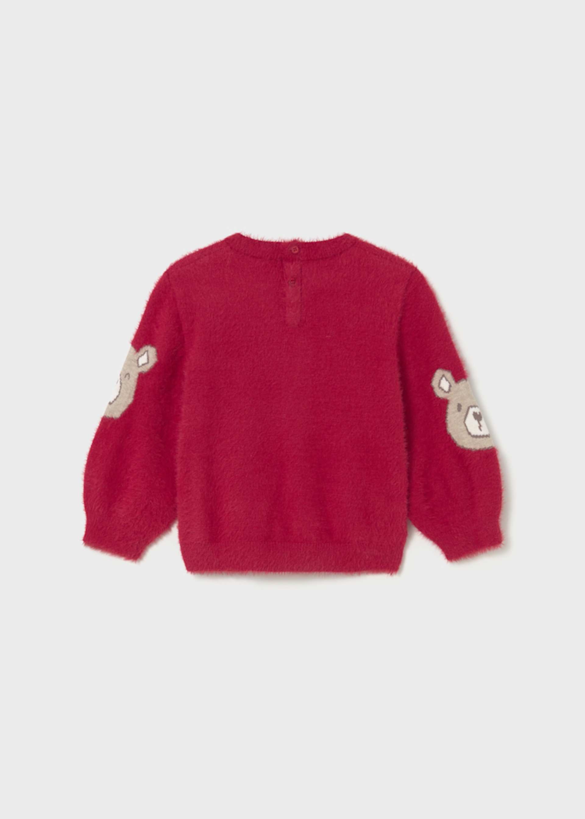 Pull en peluche ours bébé