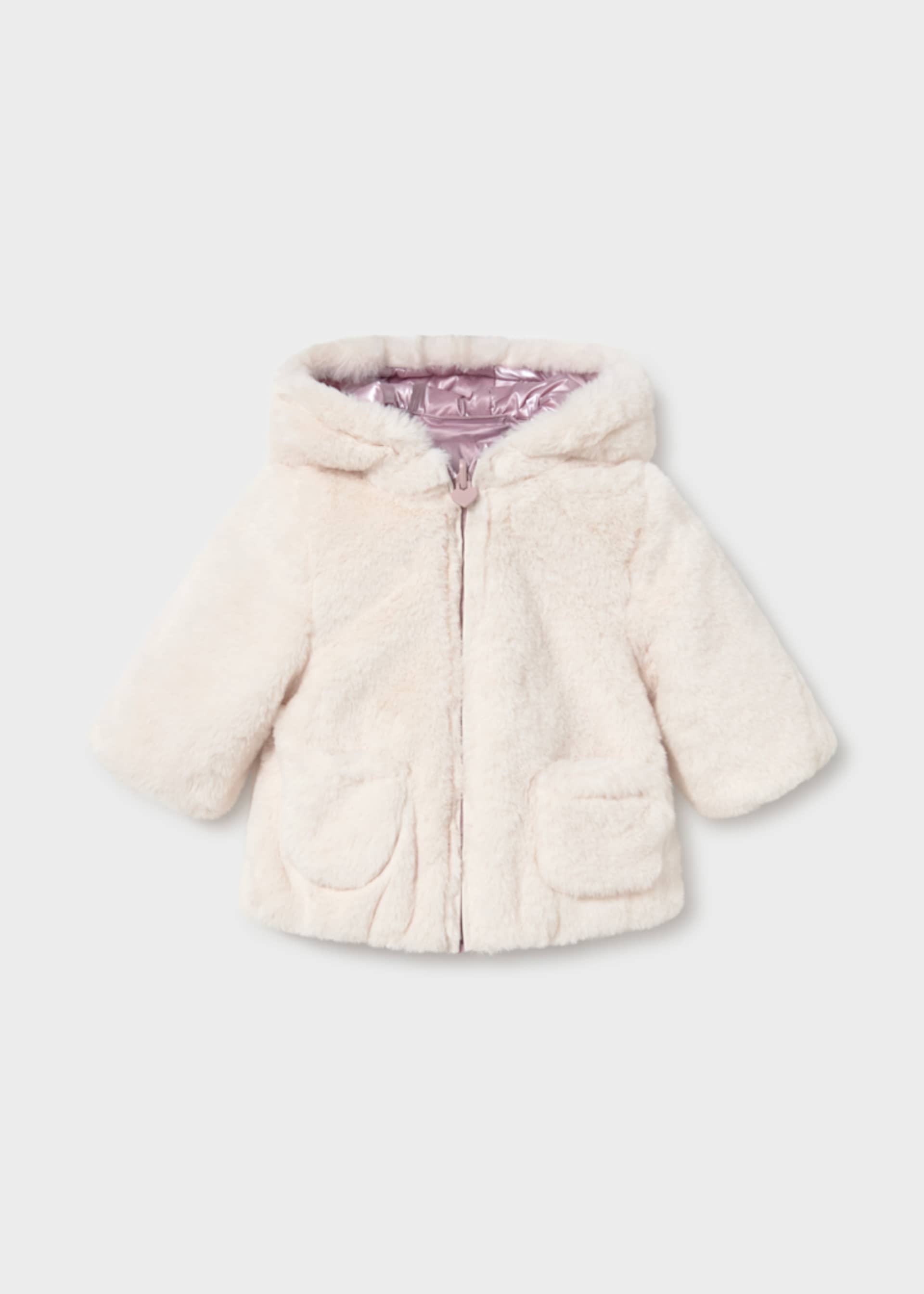 Chaquetón reversible recién nacida