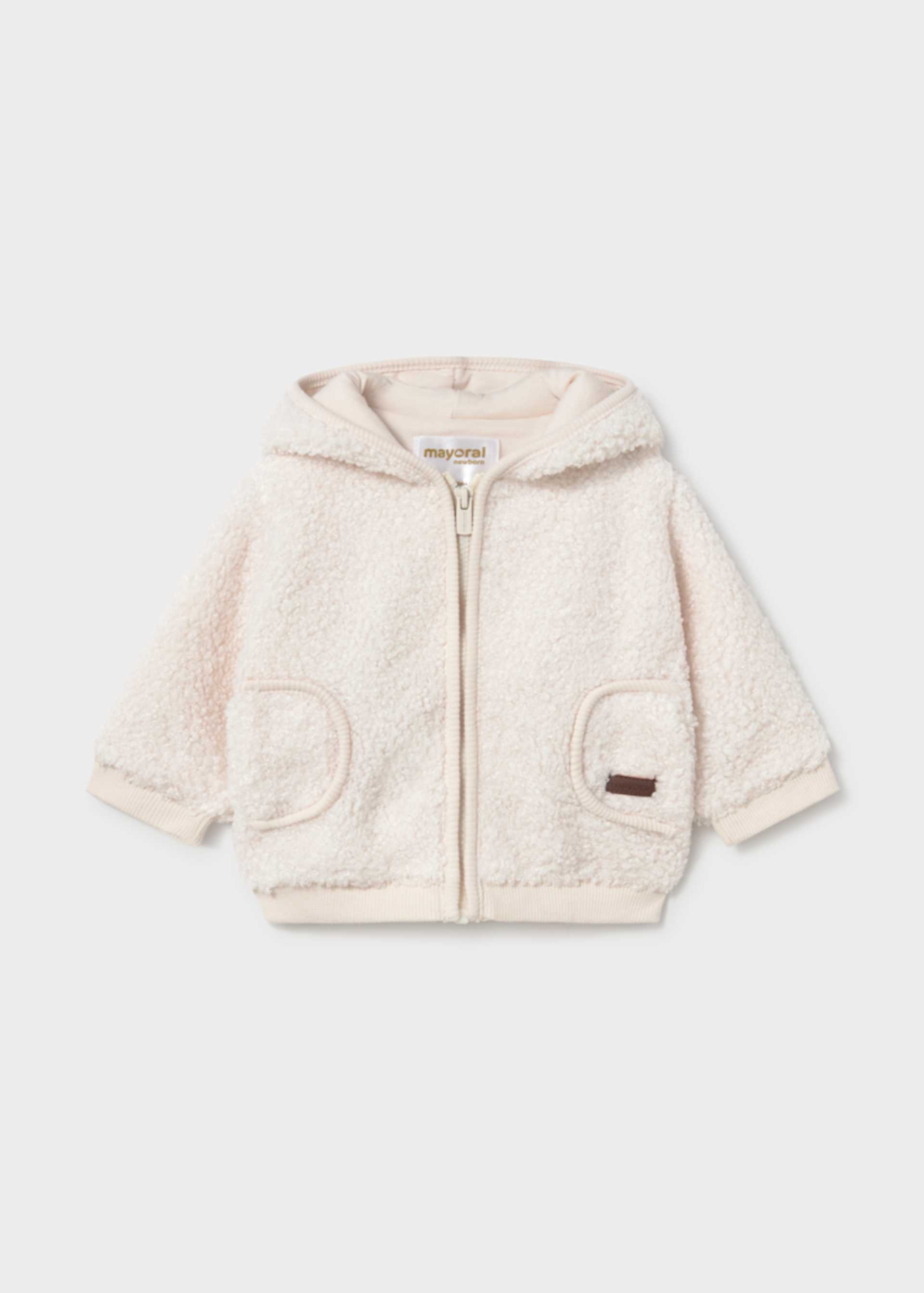 Sudadera pelo recién nacido