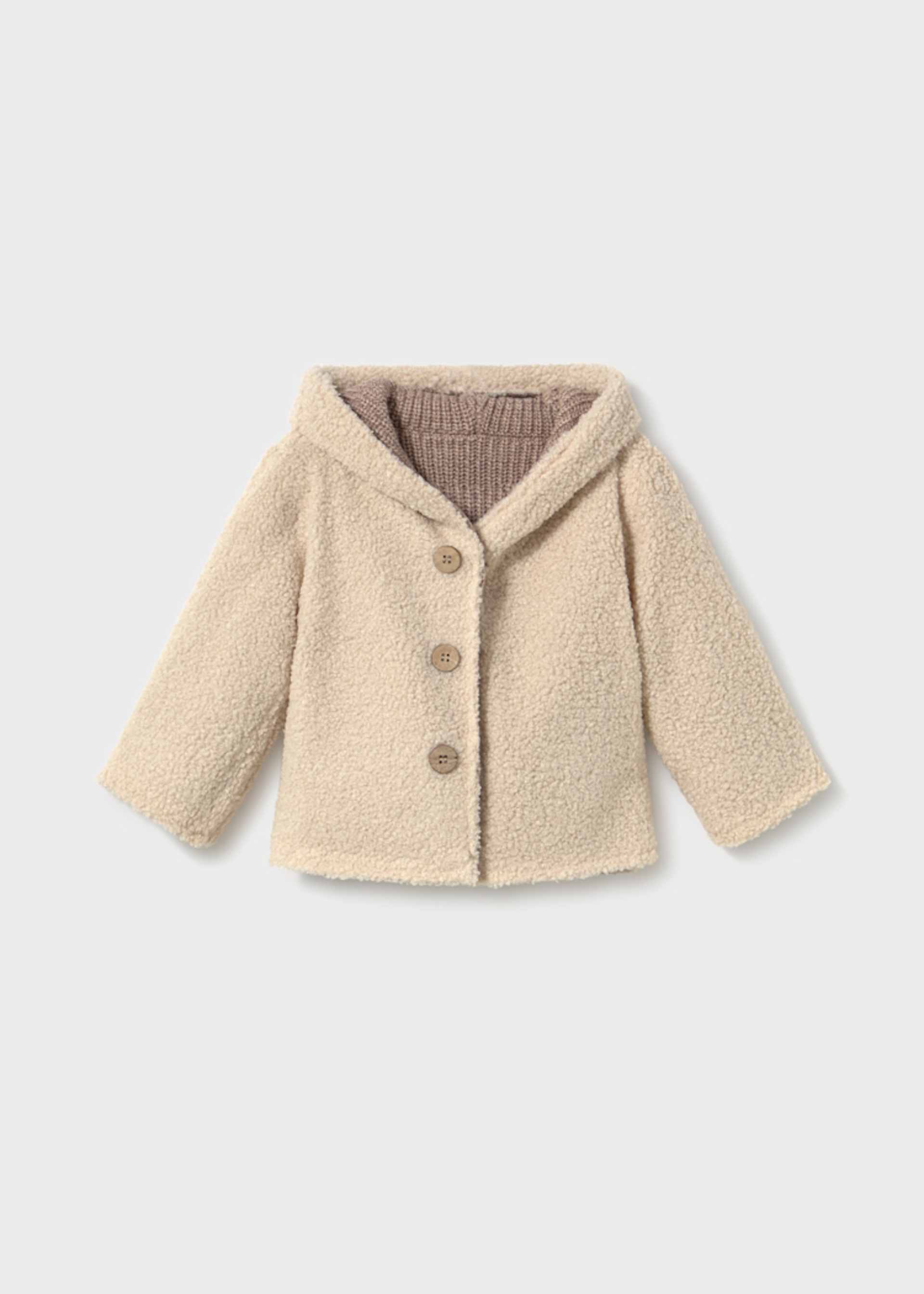 Manteau réversible à oreillettes bébé