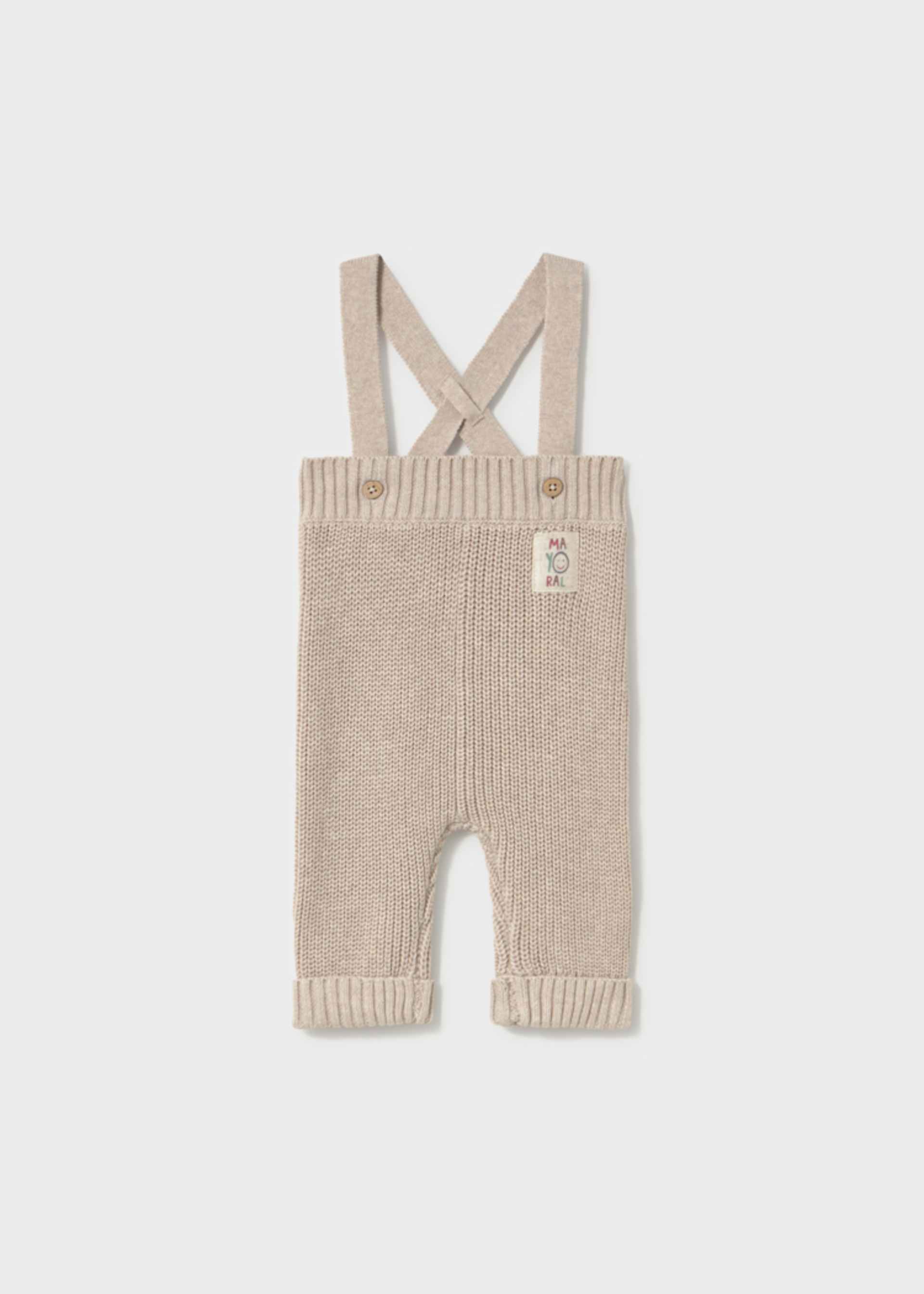 Strickhose mit Trägern Neugeborene Jungen Strickhose mit Trägern Neugeborene Jungen