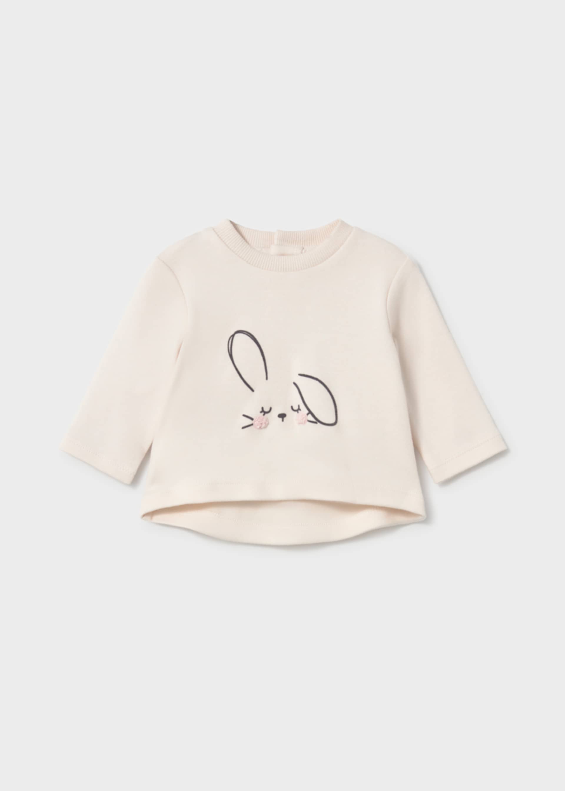 Newborn girl tracksuit with t-shirt