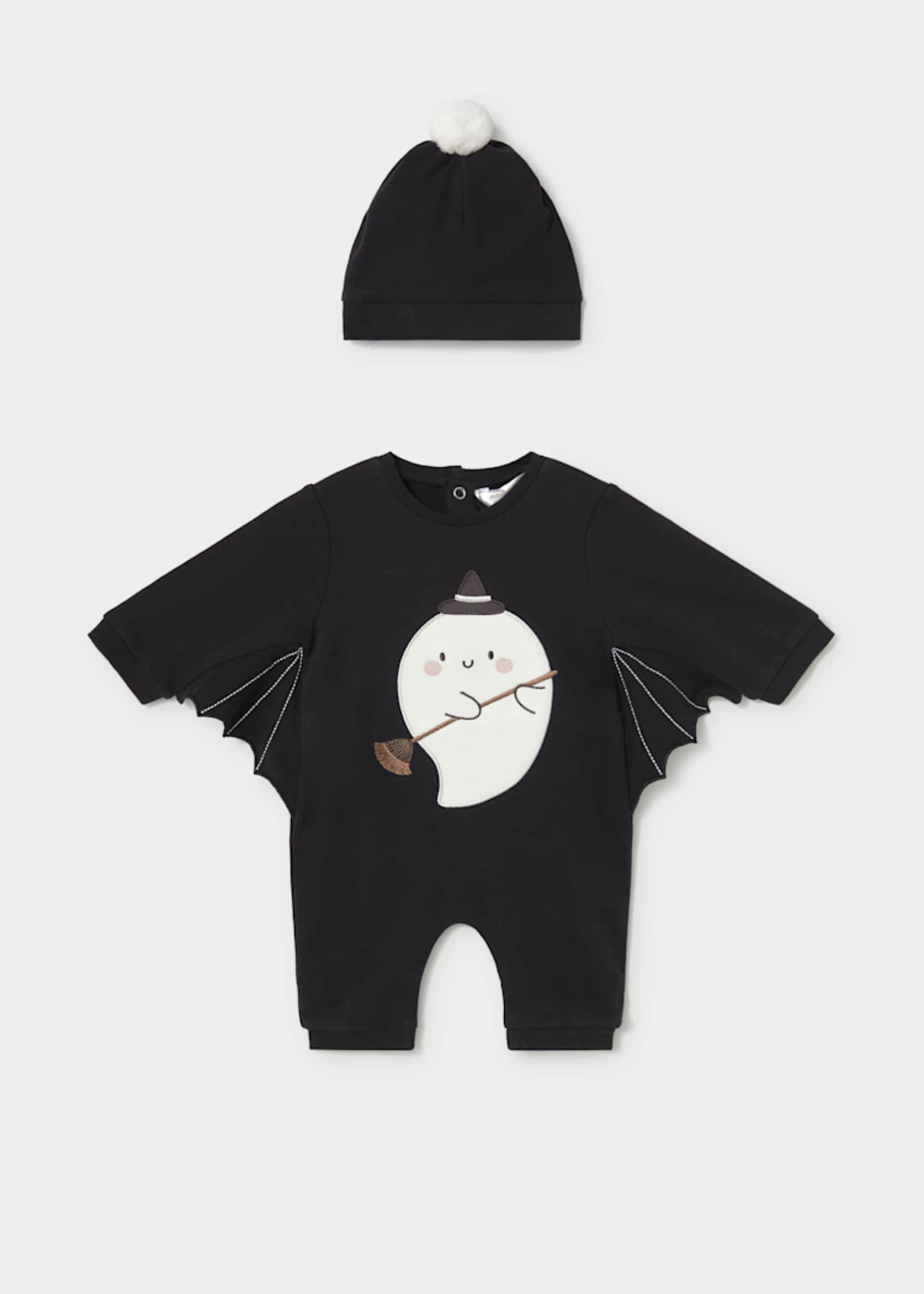 Newborn Sleepsuit with Hat