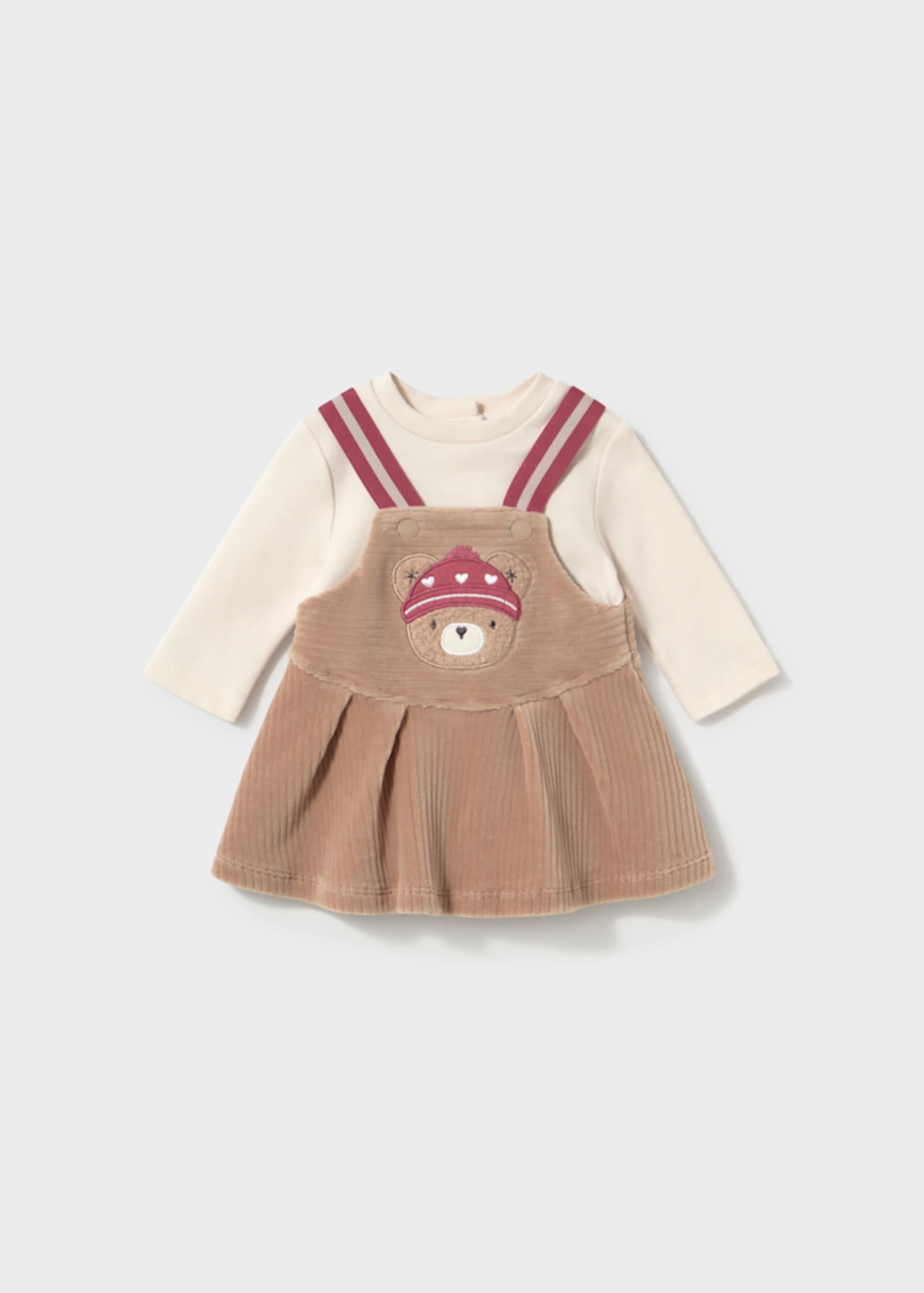 Kleid-Strampler Neugeborene Mädchen