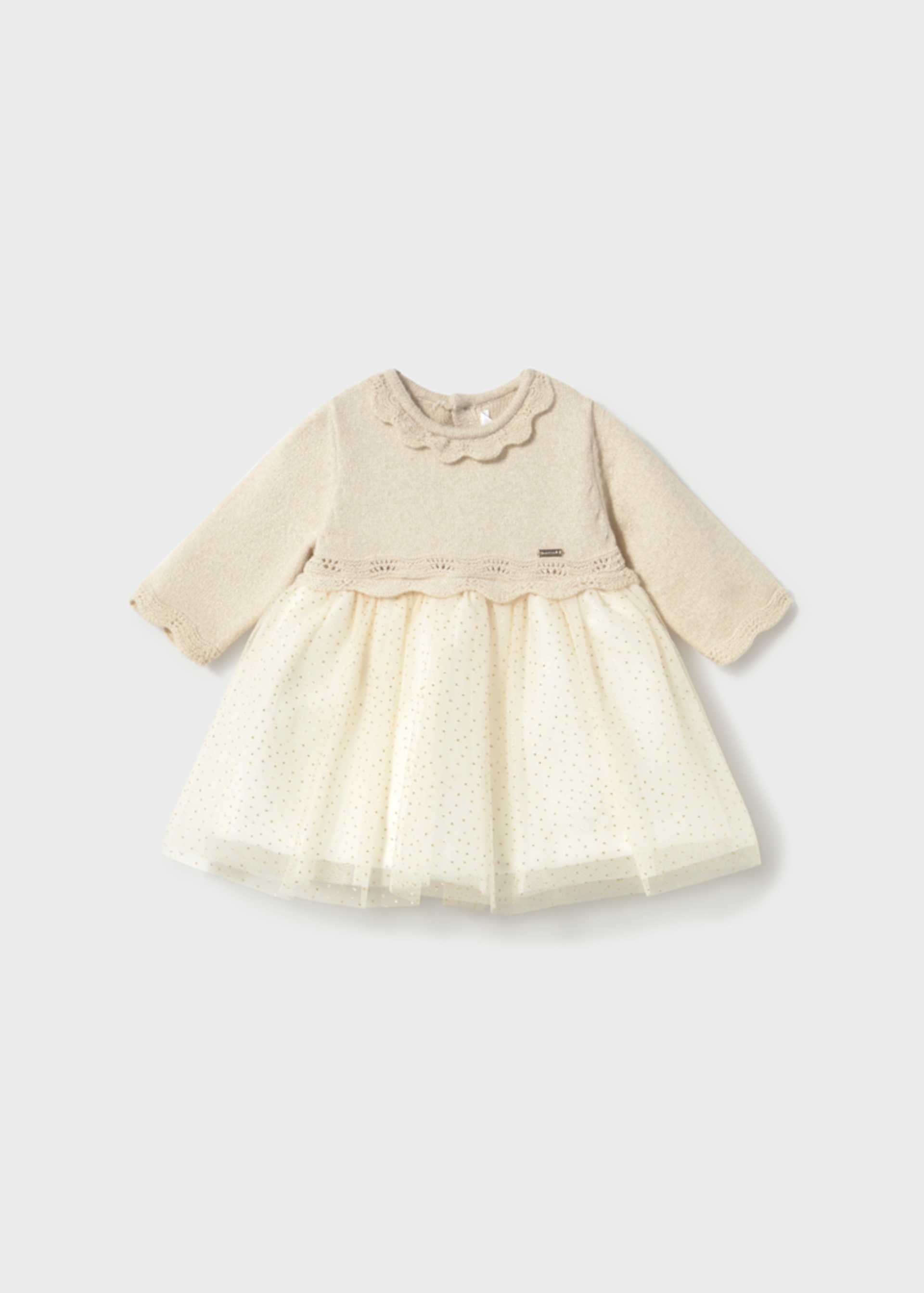 Vestito tulle neonata