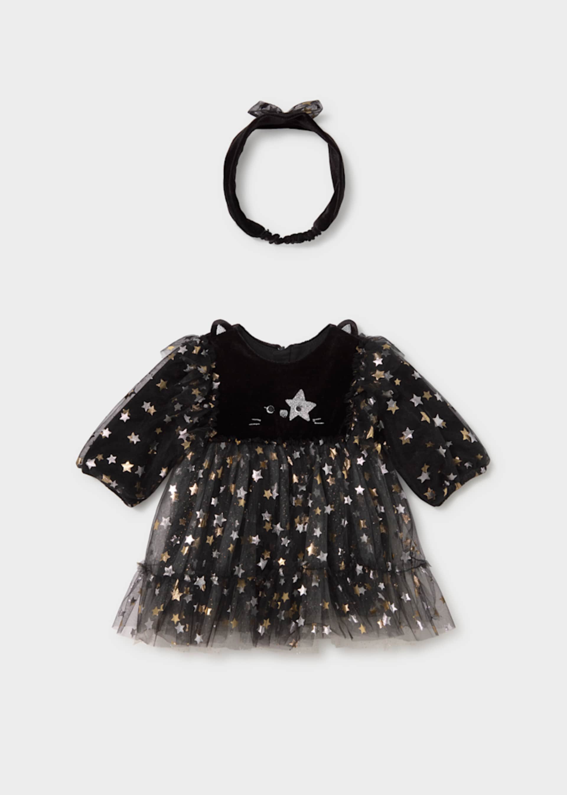 Newborn Dress with Fantasy Headband