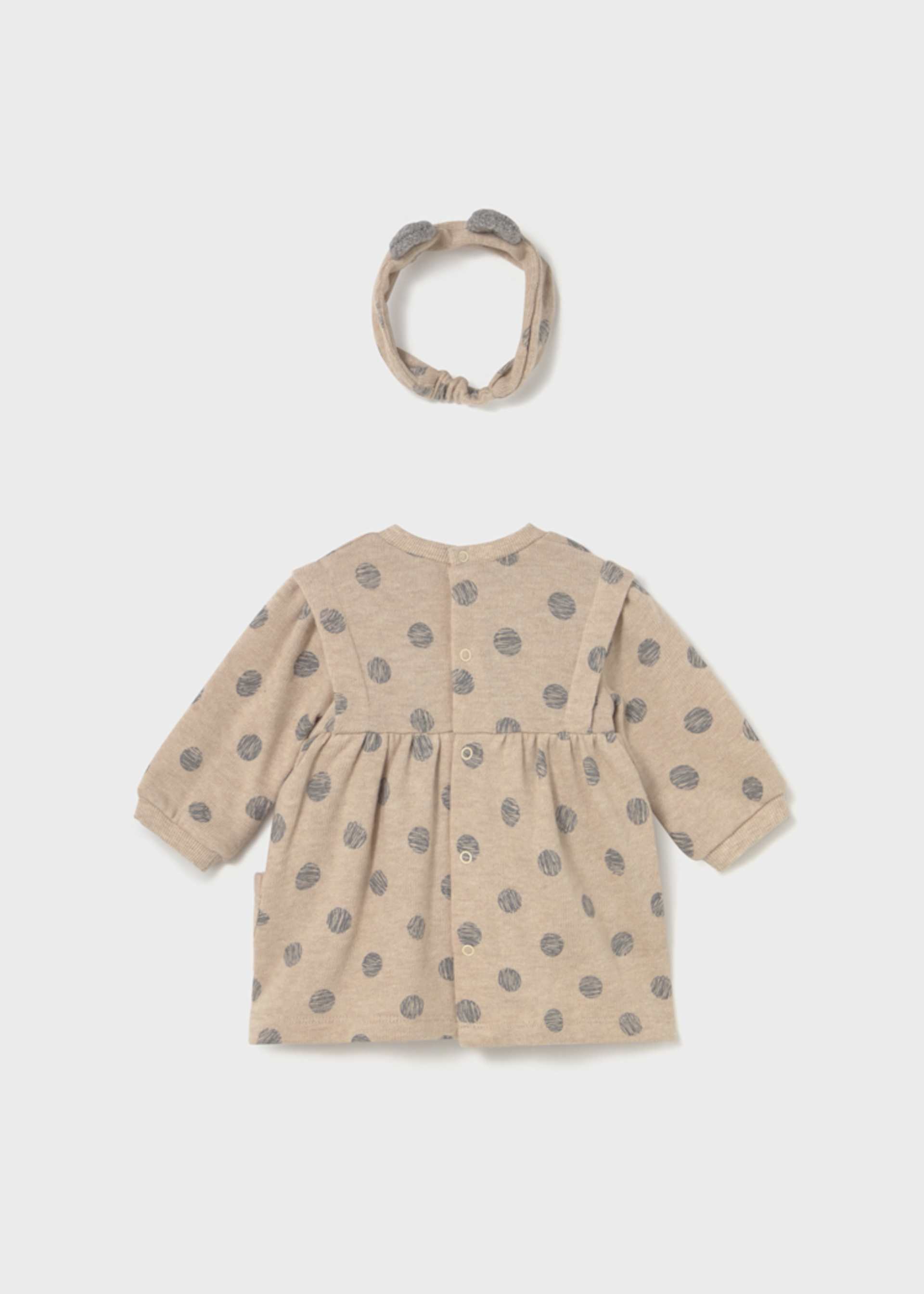 Newborn Girl Dress with Headband