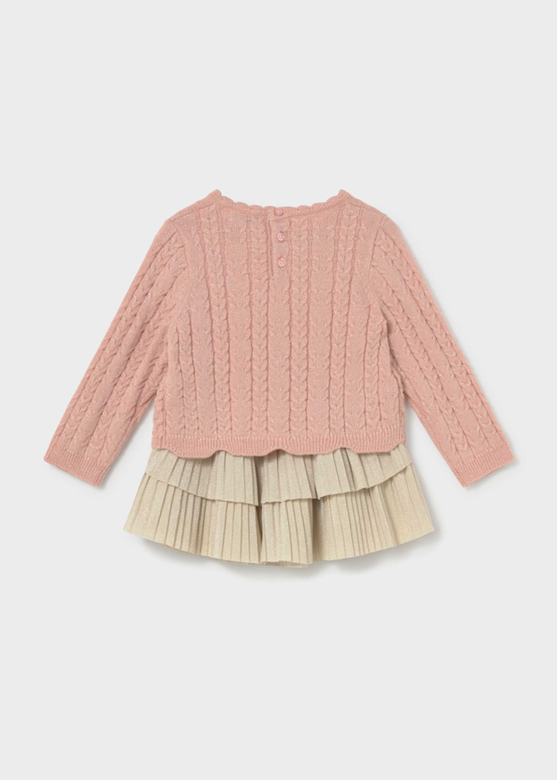 Baby ruffle skirt and jumper set