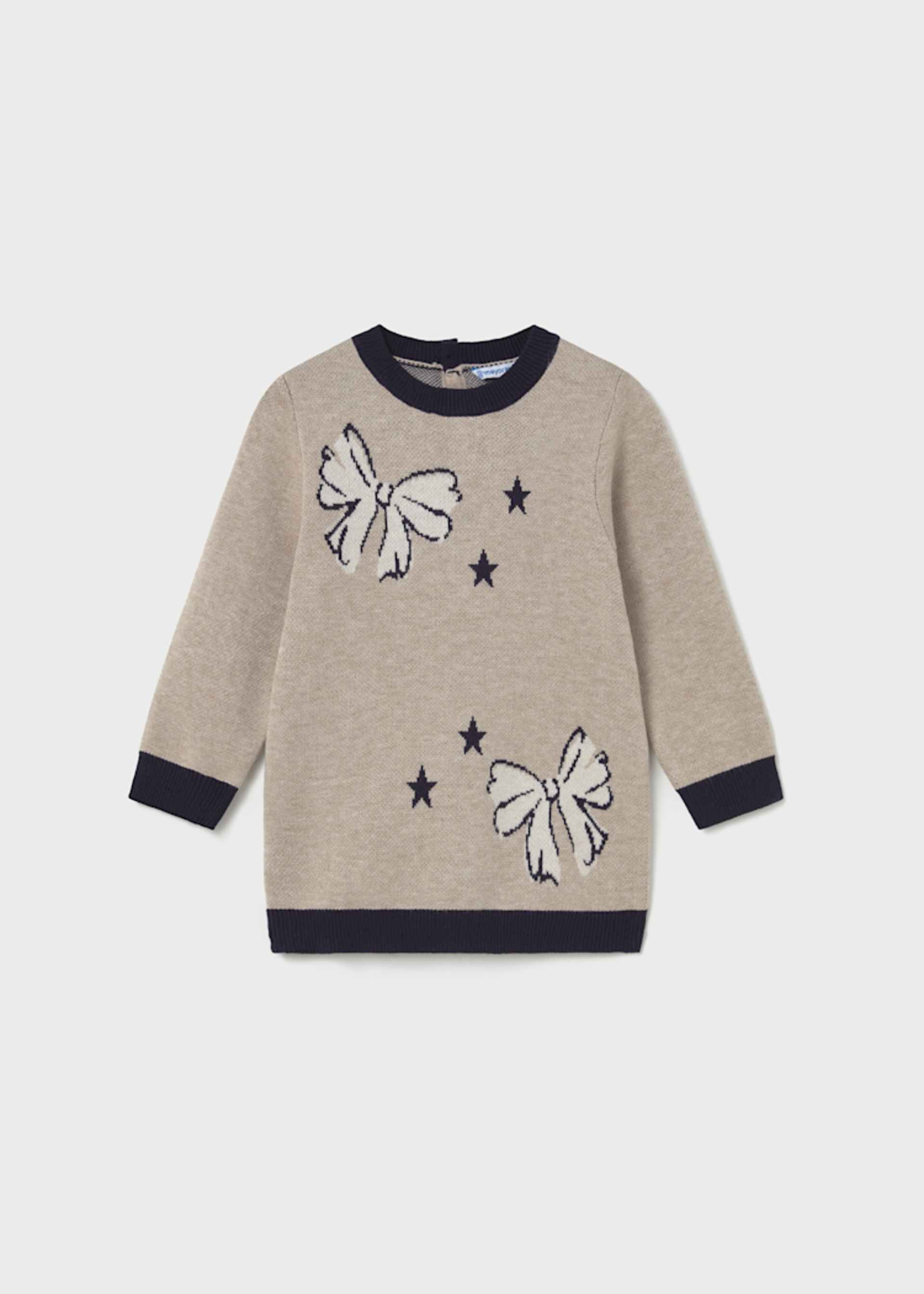Baby knitted dress