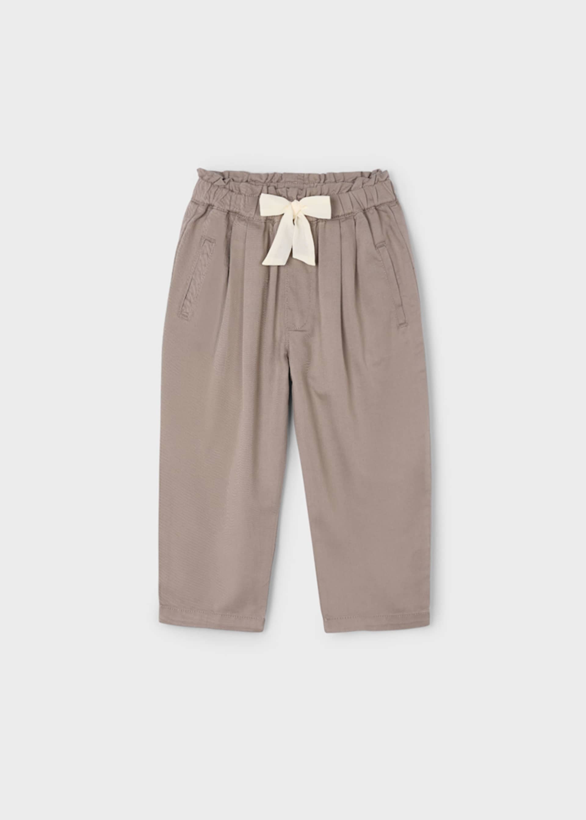 Girls trousers with bow