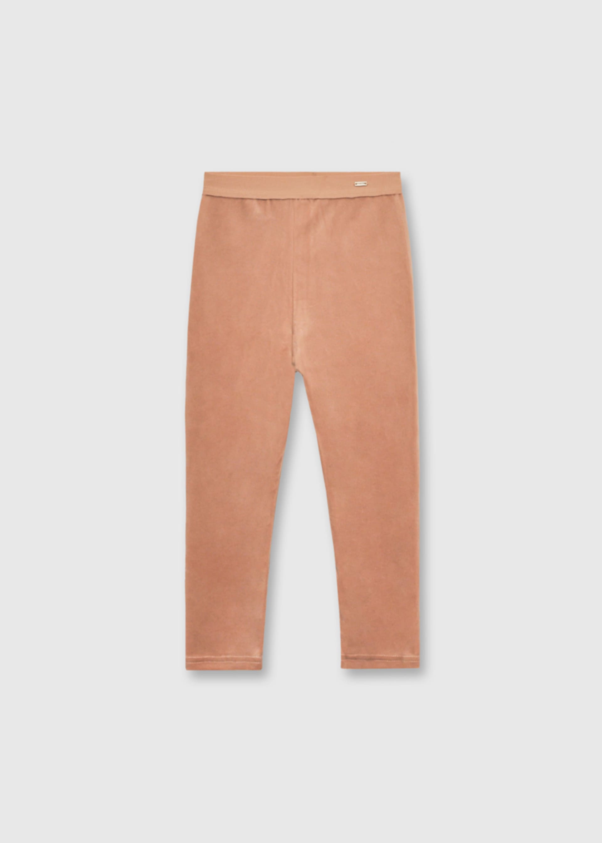 Girls Basic Velvet Leggings