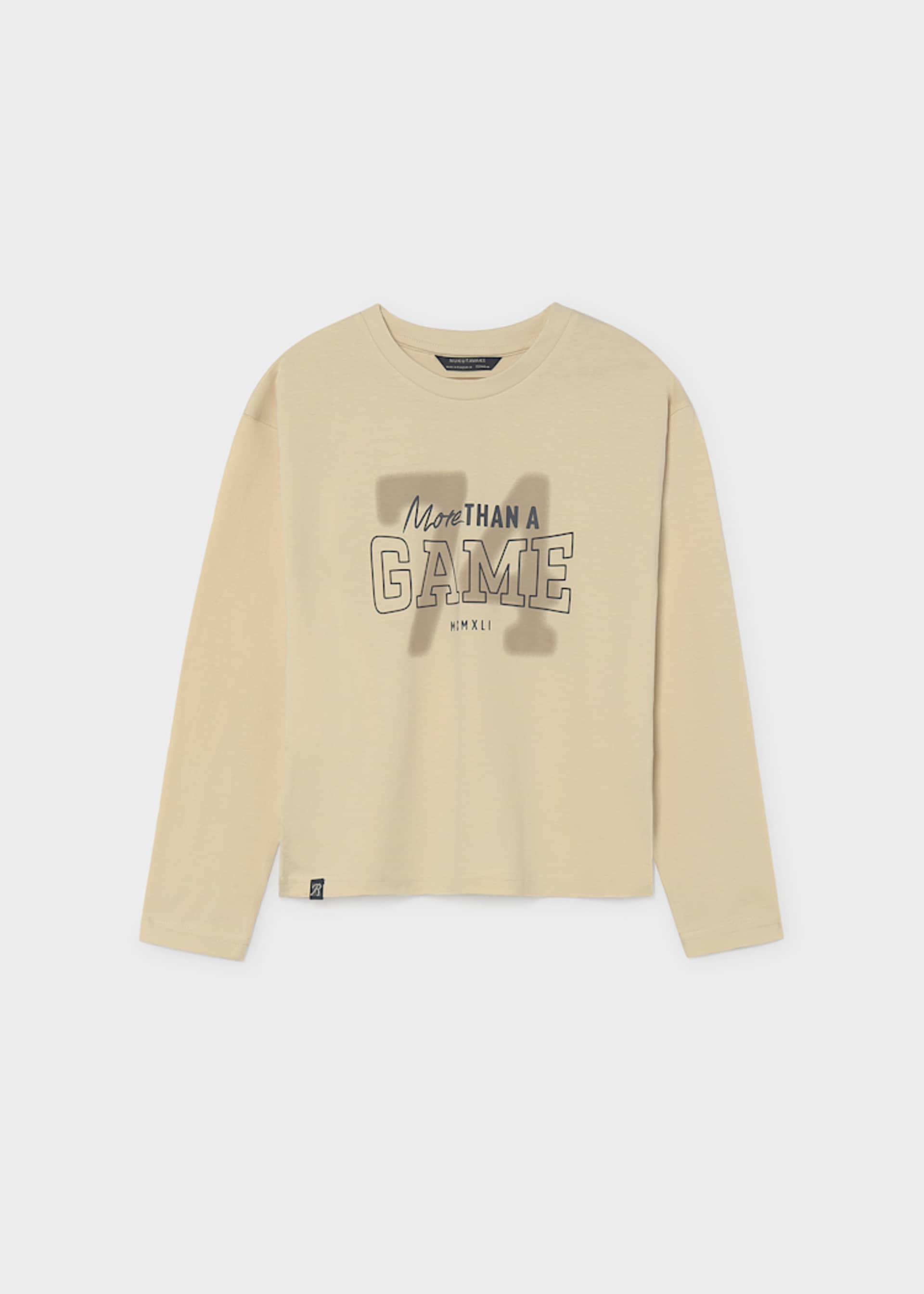 Boys' back-print T-shirt