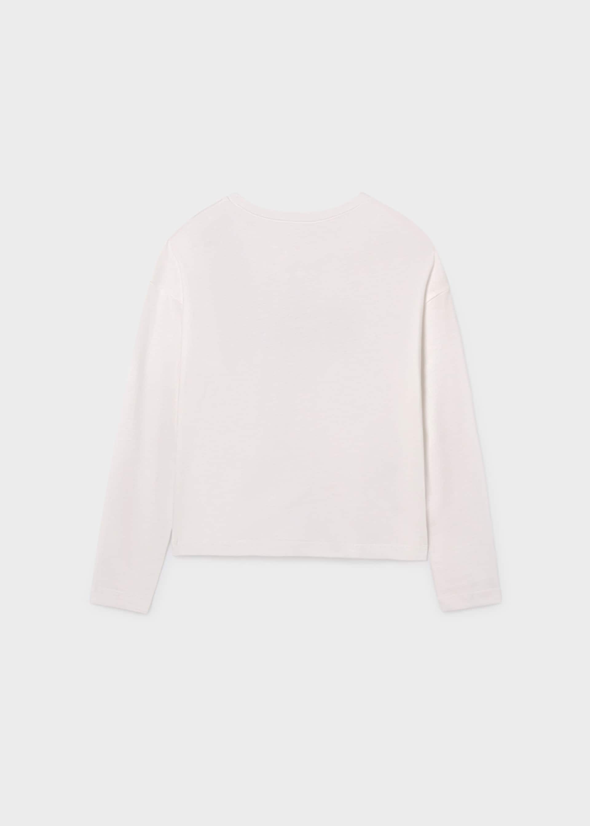 Girls basic letters T-shirt