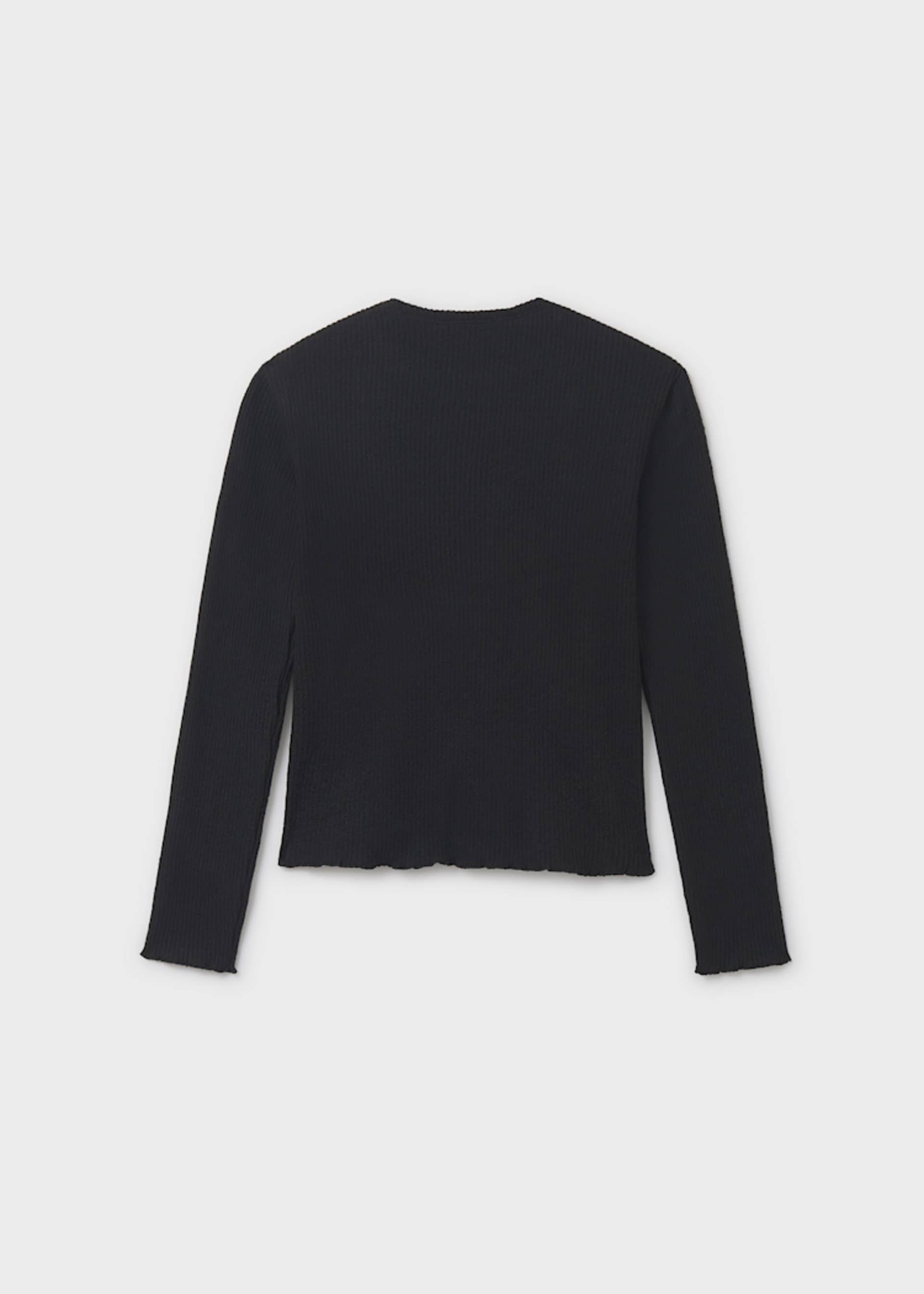 Cardigan top côtelé fille