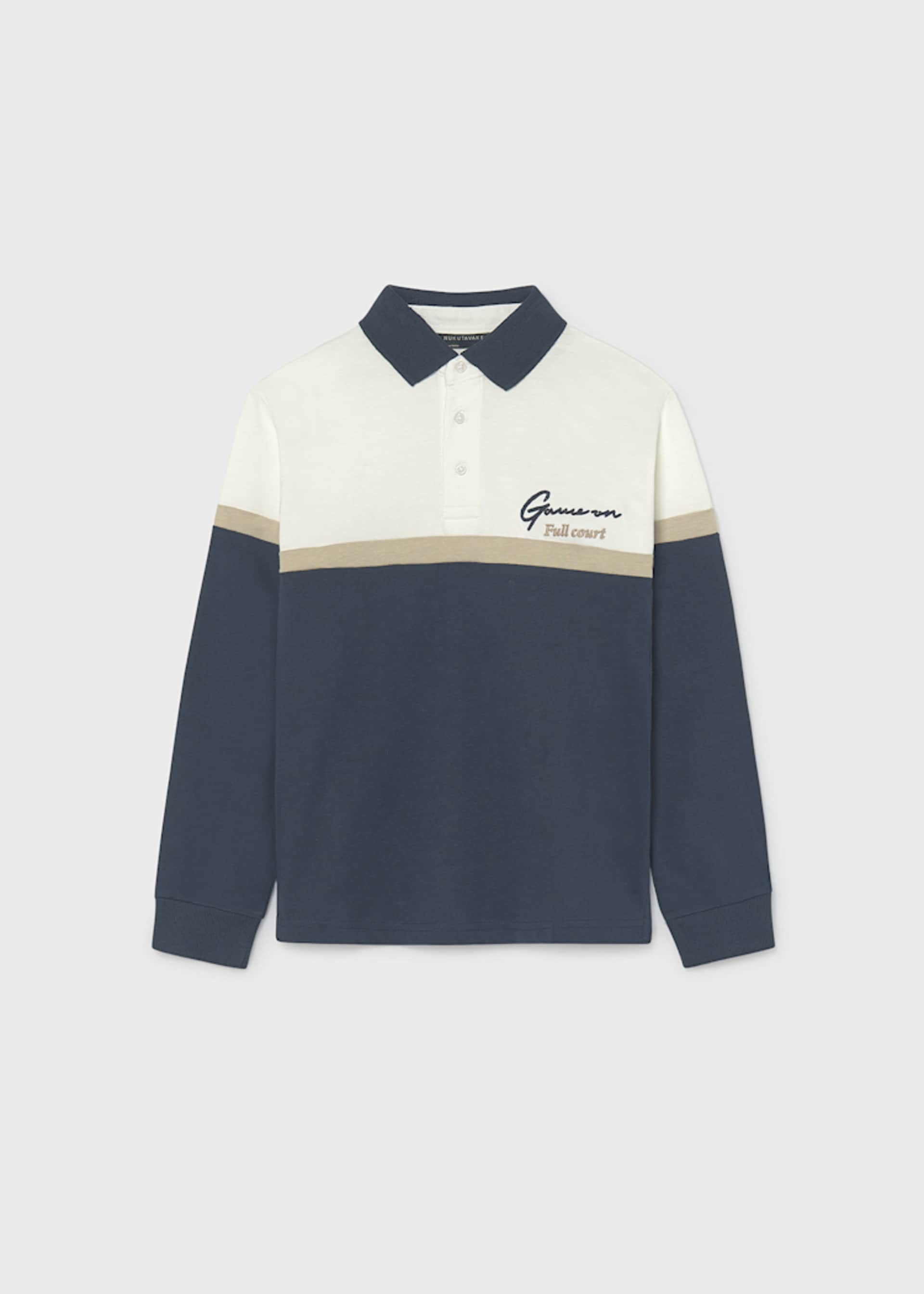 Poloshirt kombiniert Teenager Jungen