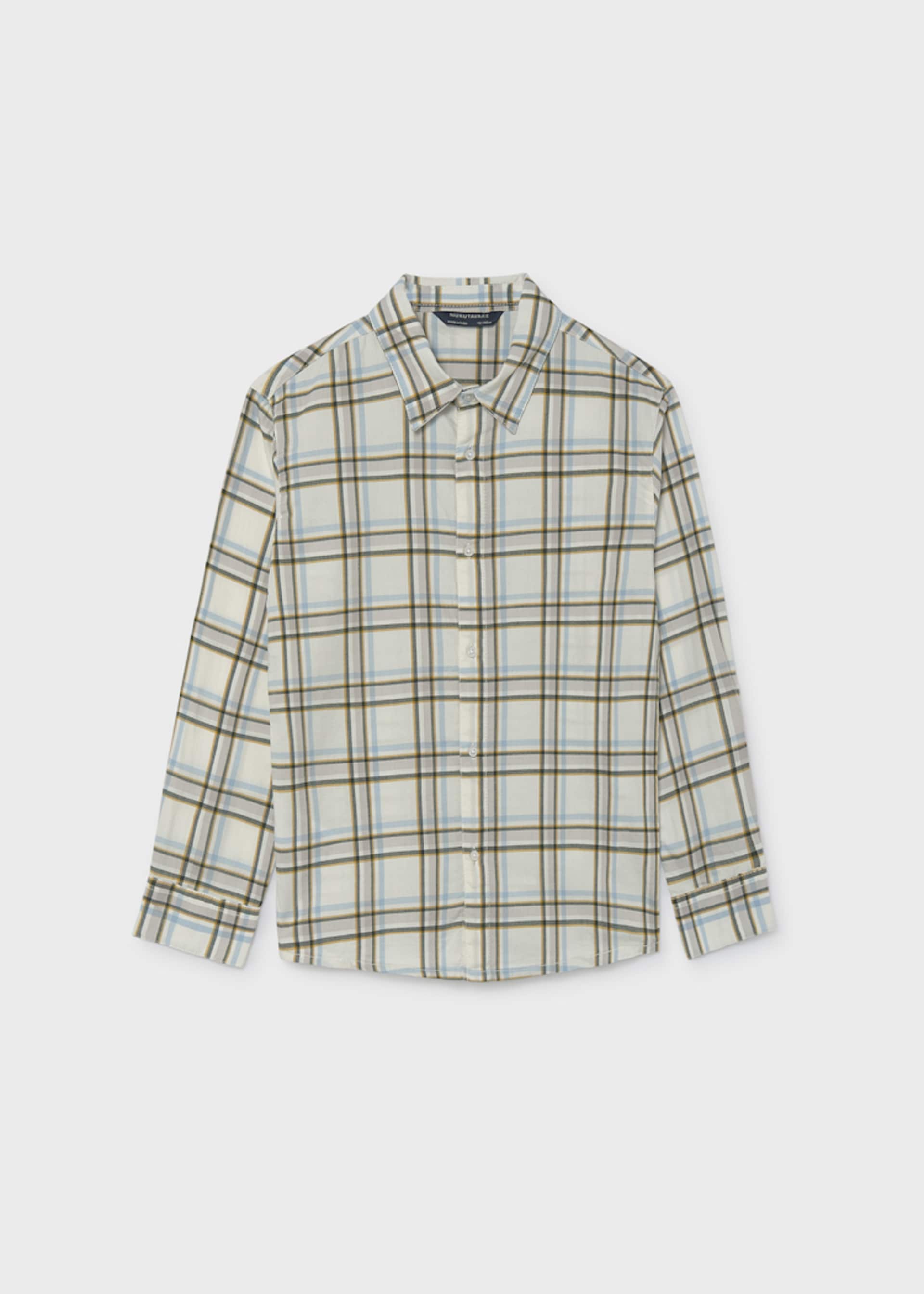 Boys' check shirt