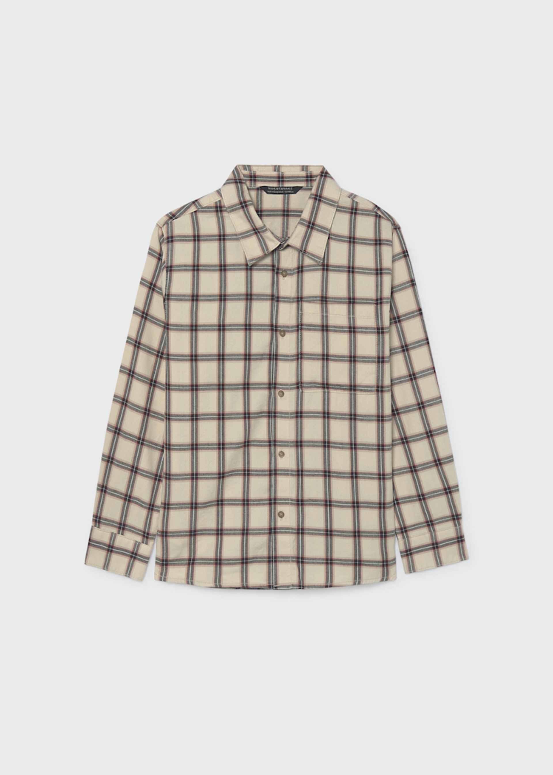 Camisa quadrados flanela rapaz
