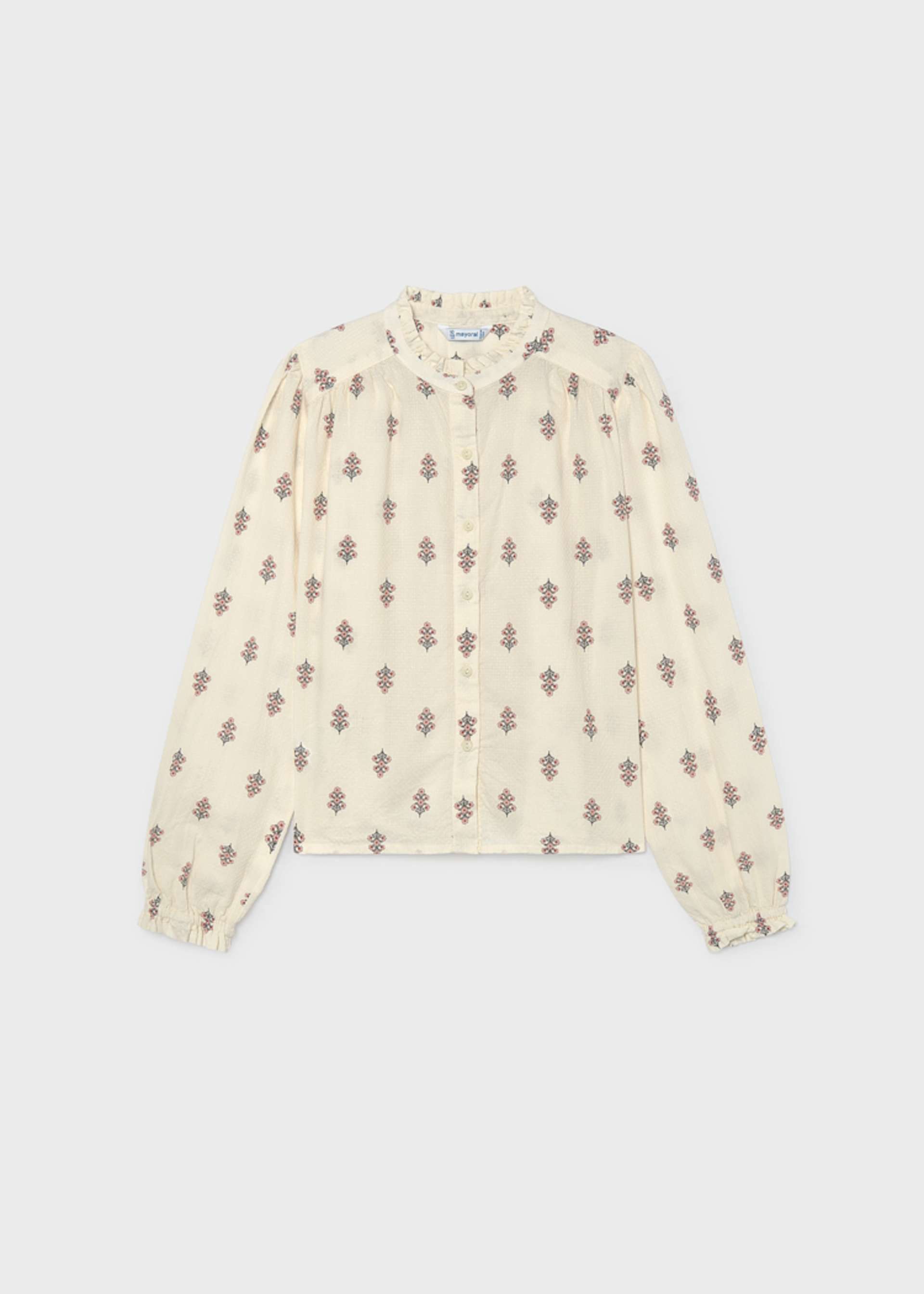 Blusa estampada rapariga
