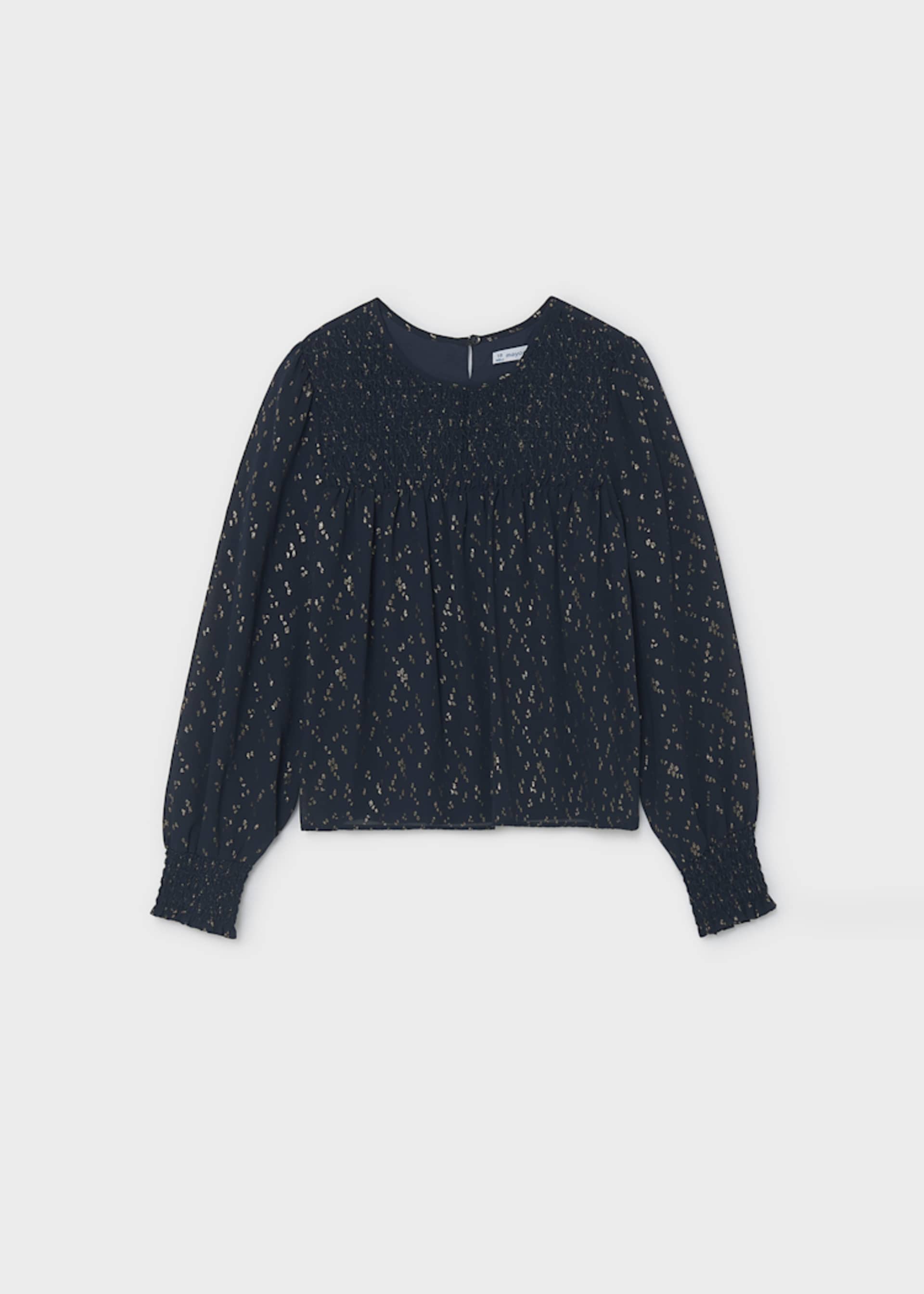 Blusa gasa nido de abeja chica Blusa gasa nido de abeja chica