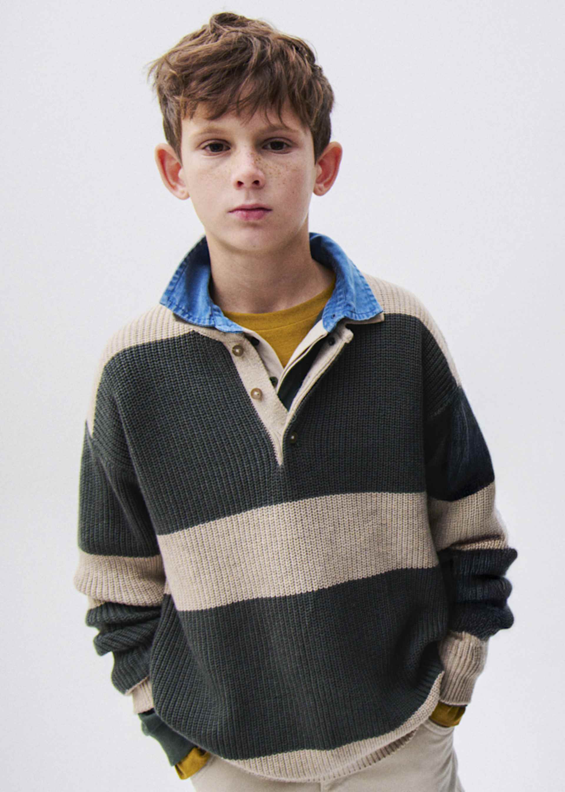 Pullover Polokragen Teenager Jungen Pullover Polokragen Teenager Jungen