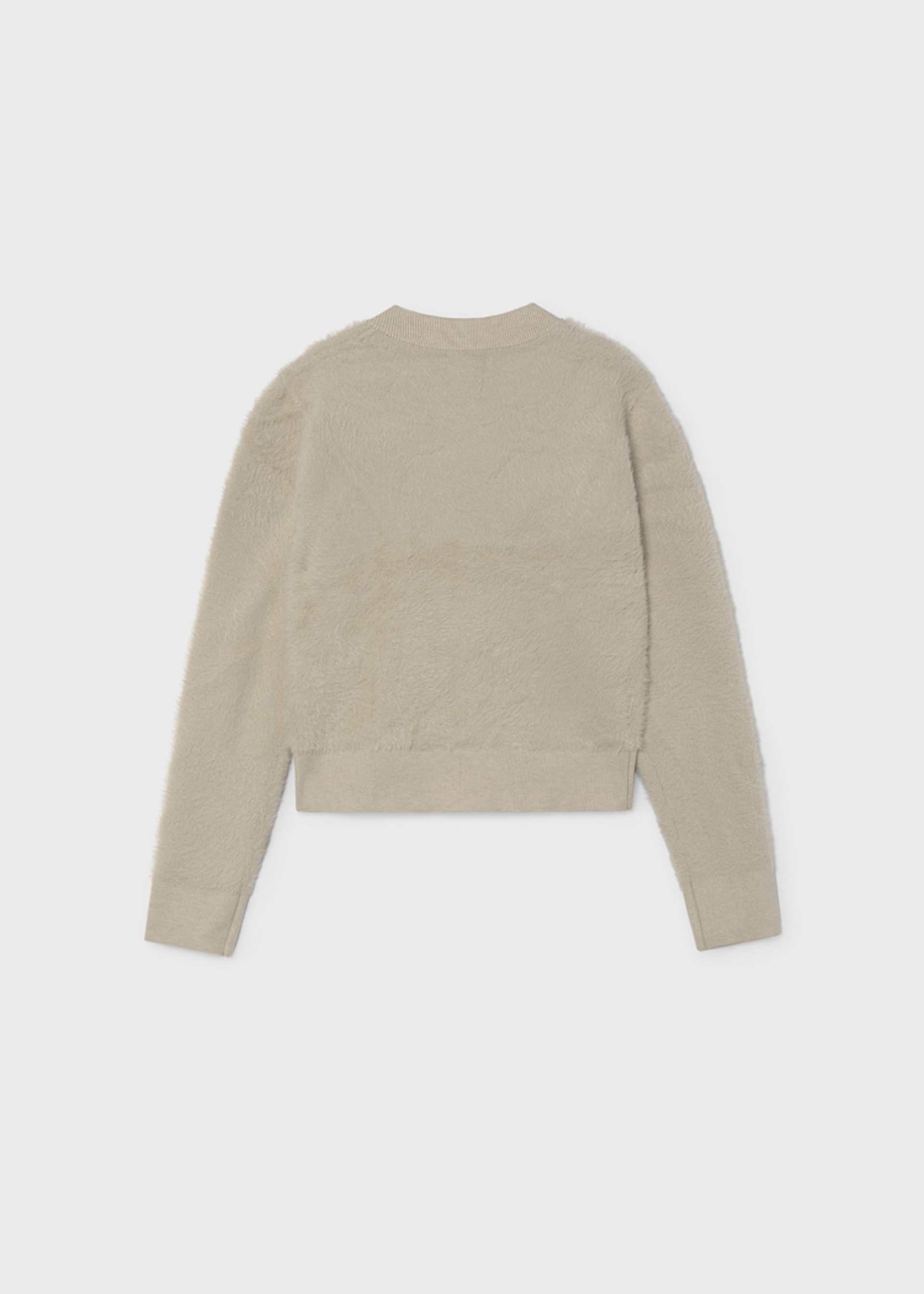 Sweat zippé en fourrure fille Sweat zippé en fourrure fille