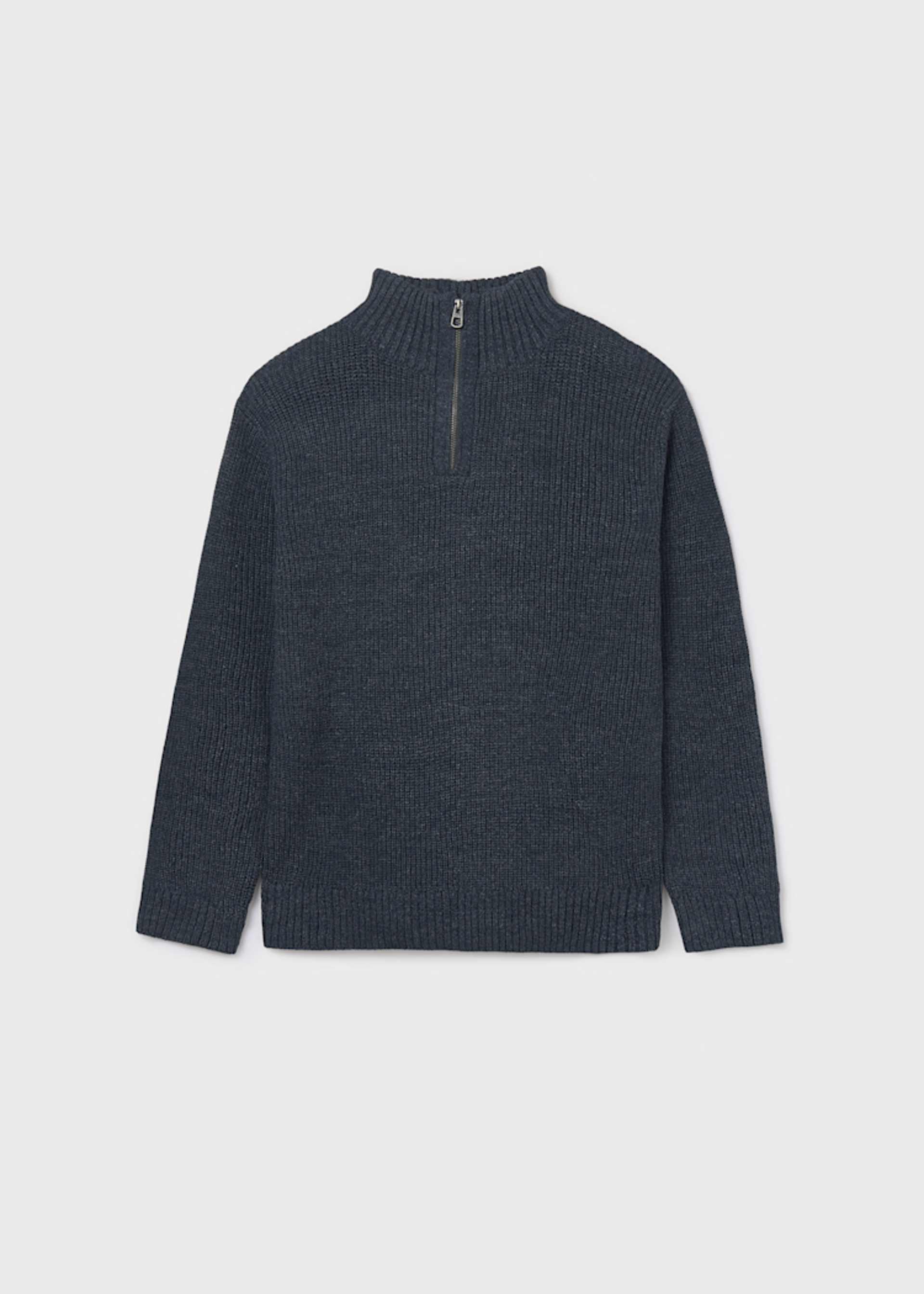 Pull à col zippé garçon