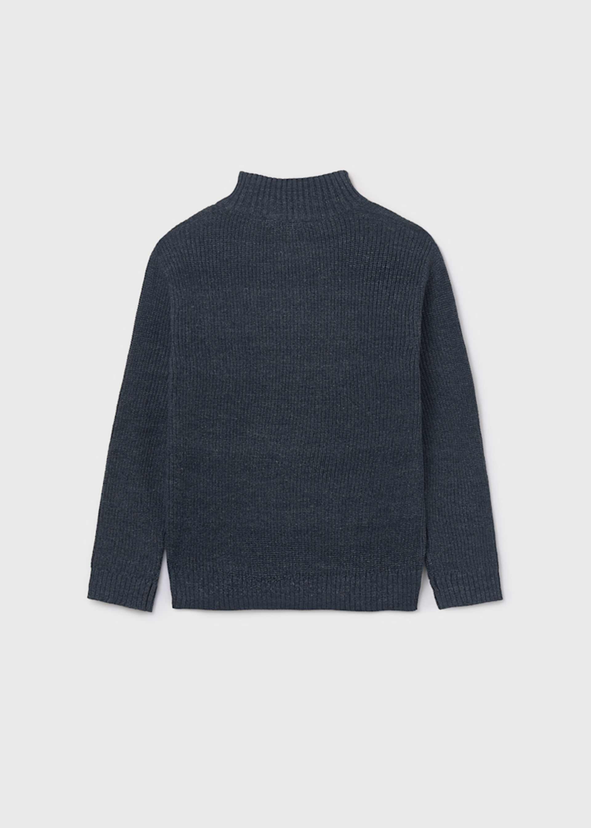 Pull à col zippé garçon