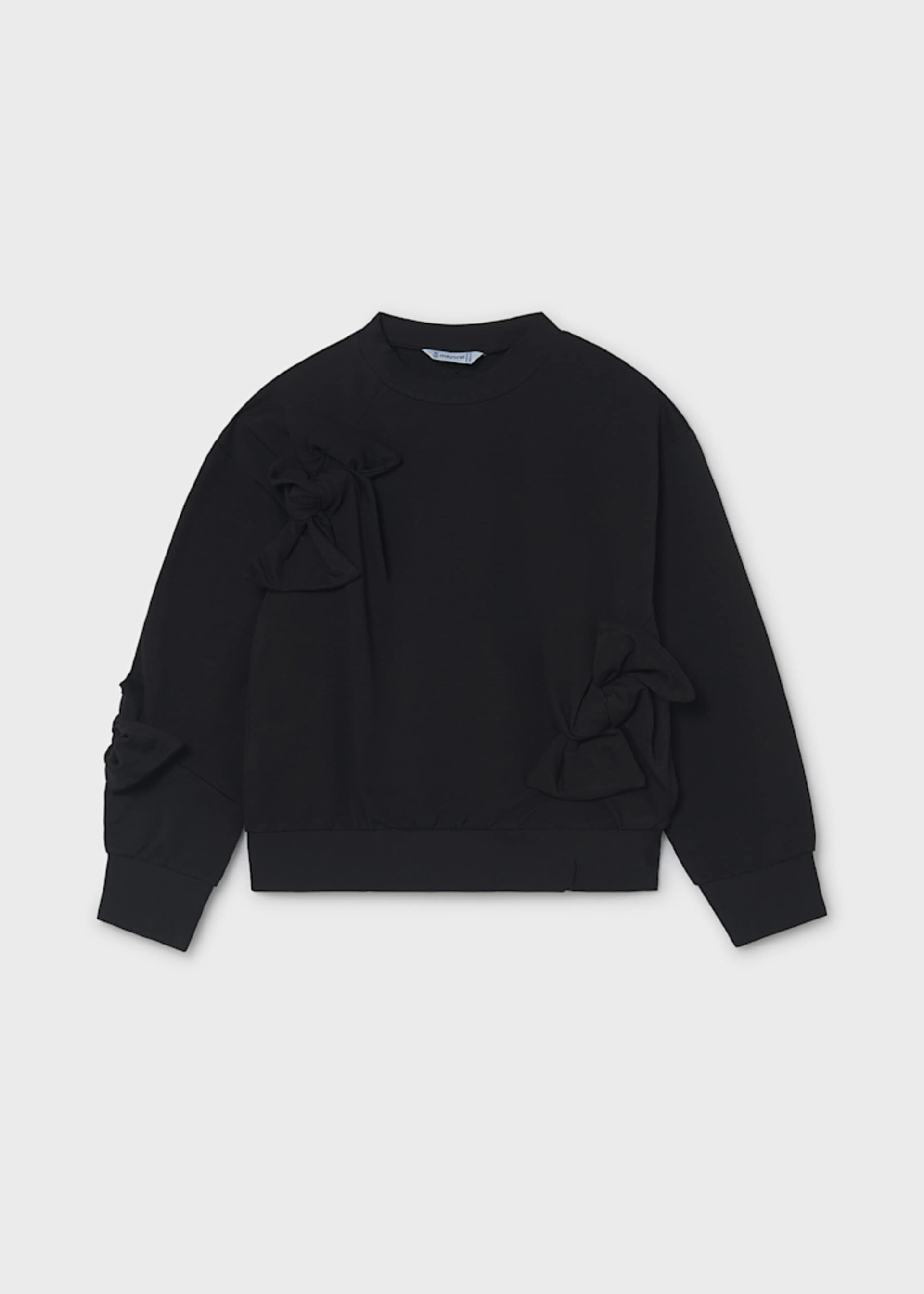 Girls' tie-front sweatshirt Girls' tie-front sweatshirt