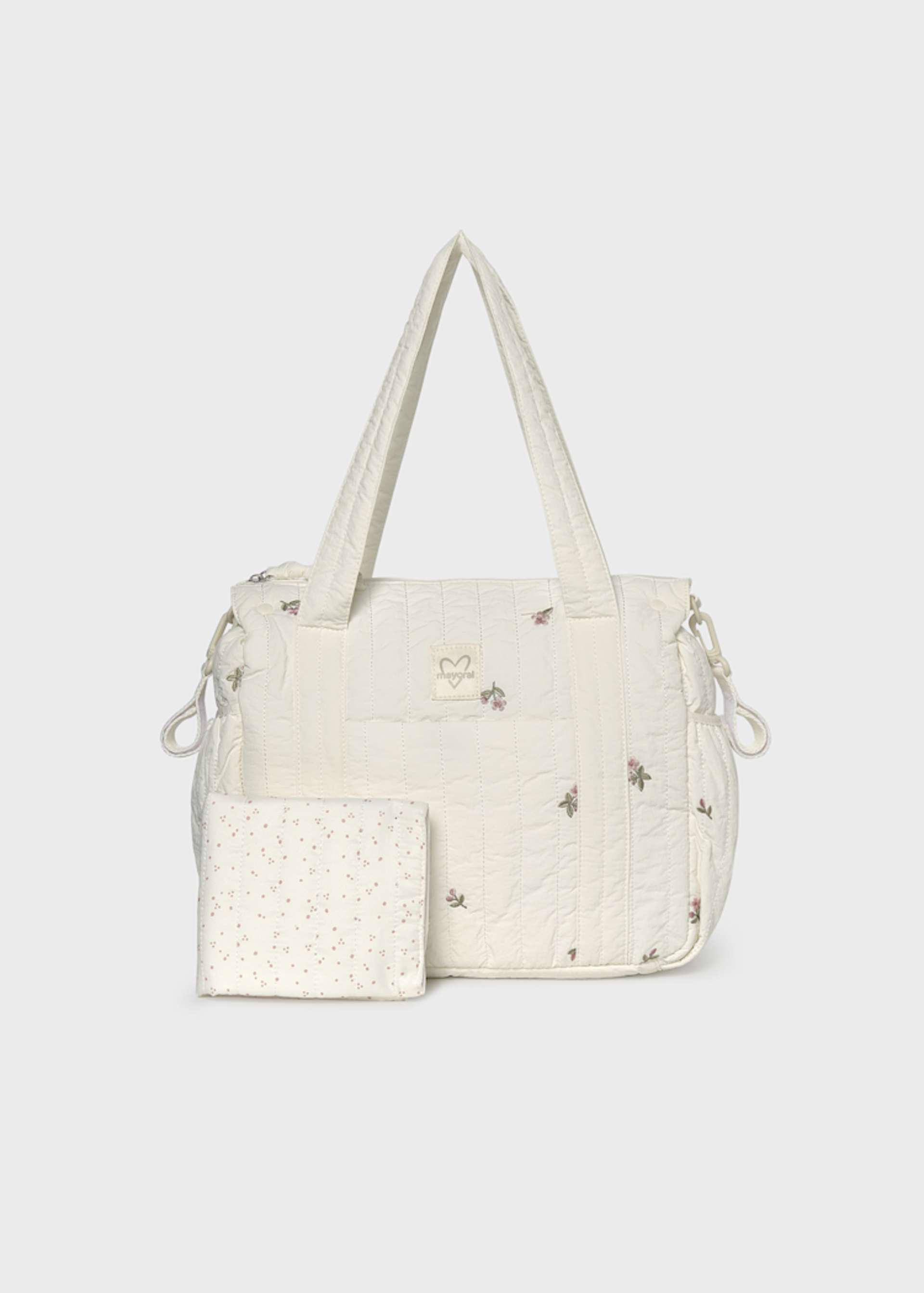 Bolso de maternidad con cambiador y mochila bebé