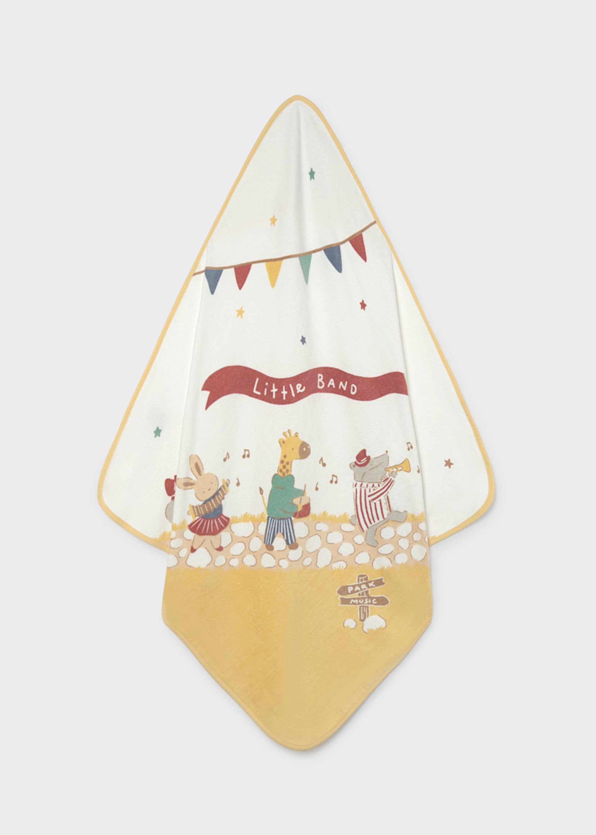 print towel baby