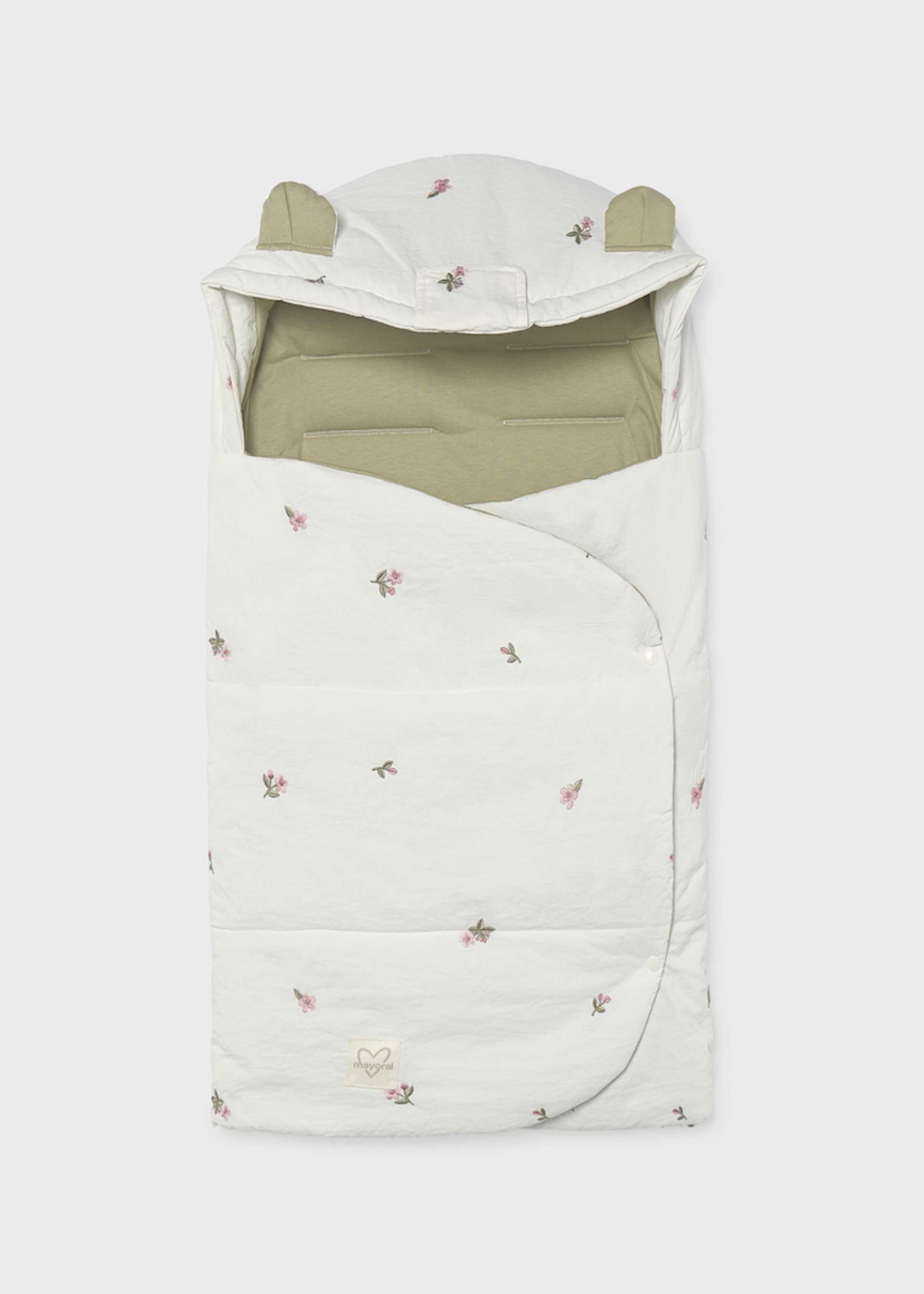 Saco capazo estampado bebé