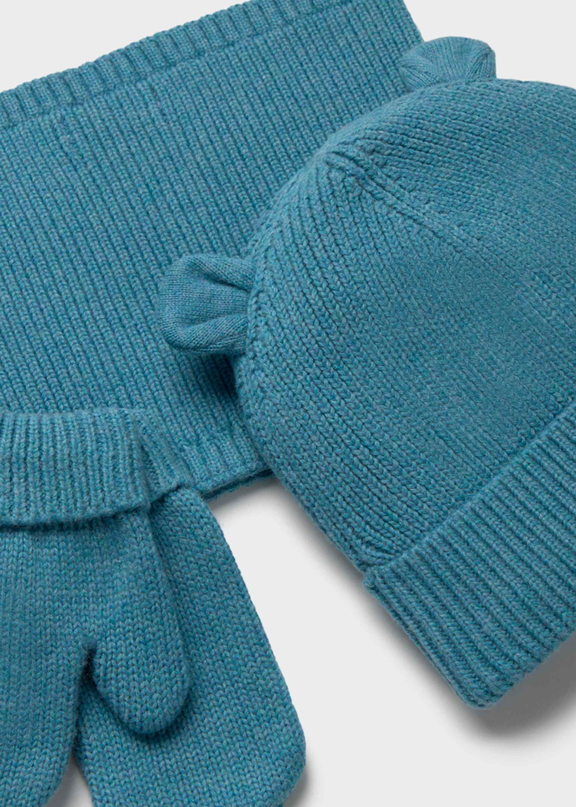 Conjunto 3 piezas bufanda cerrada bebé