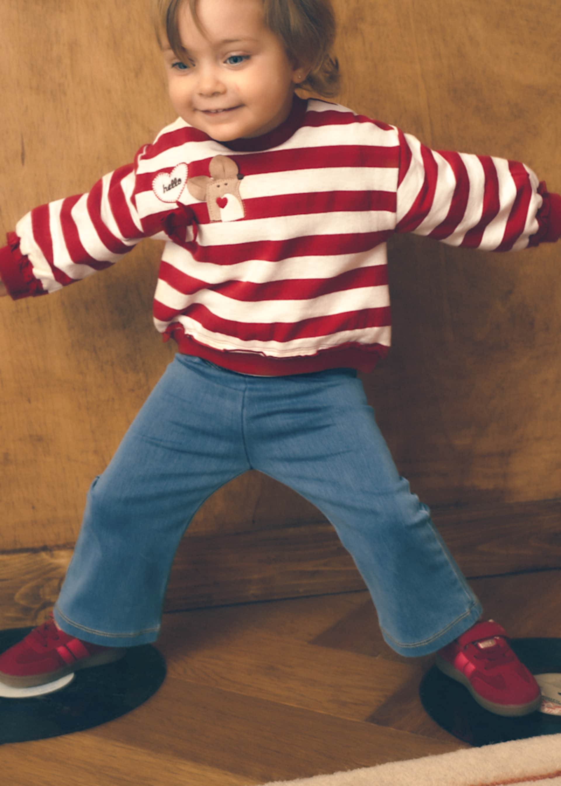 Baby jumper and trousers set
