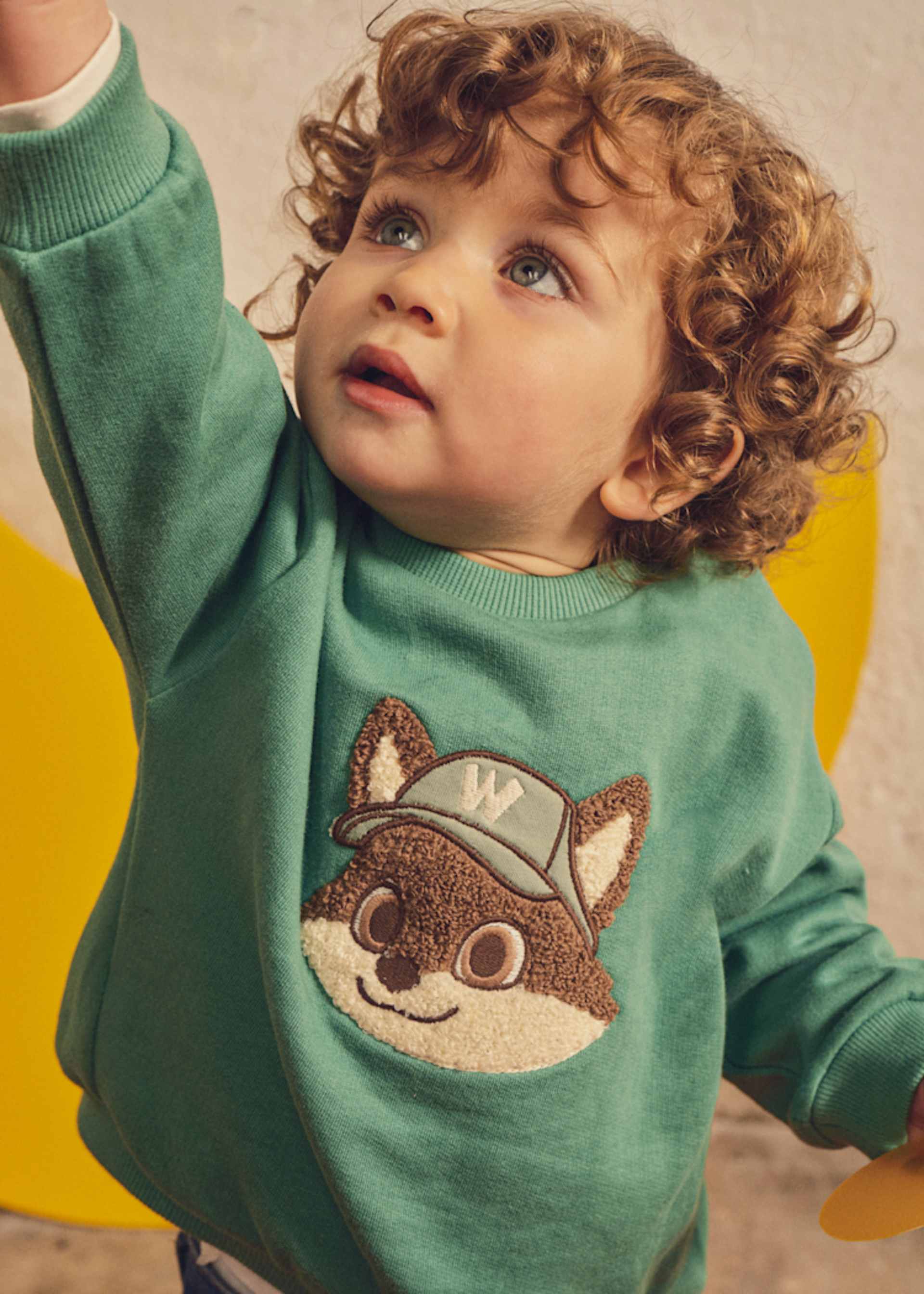 Baby animal print sweatshirt Baby animal print sweatshirt