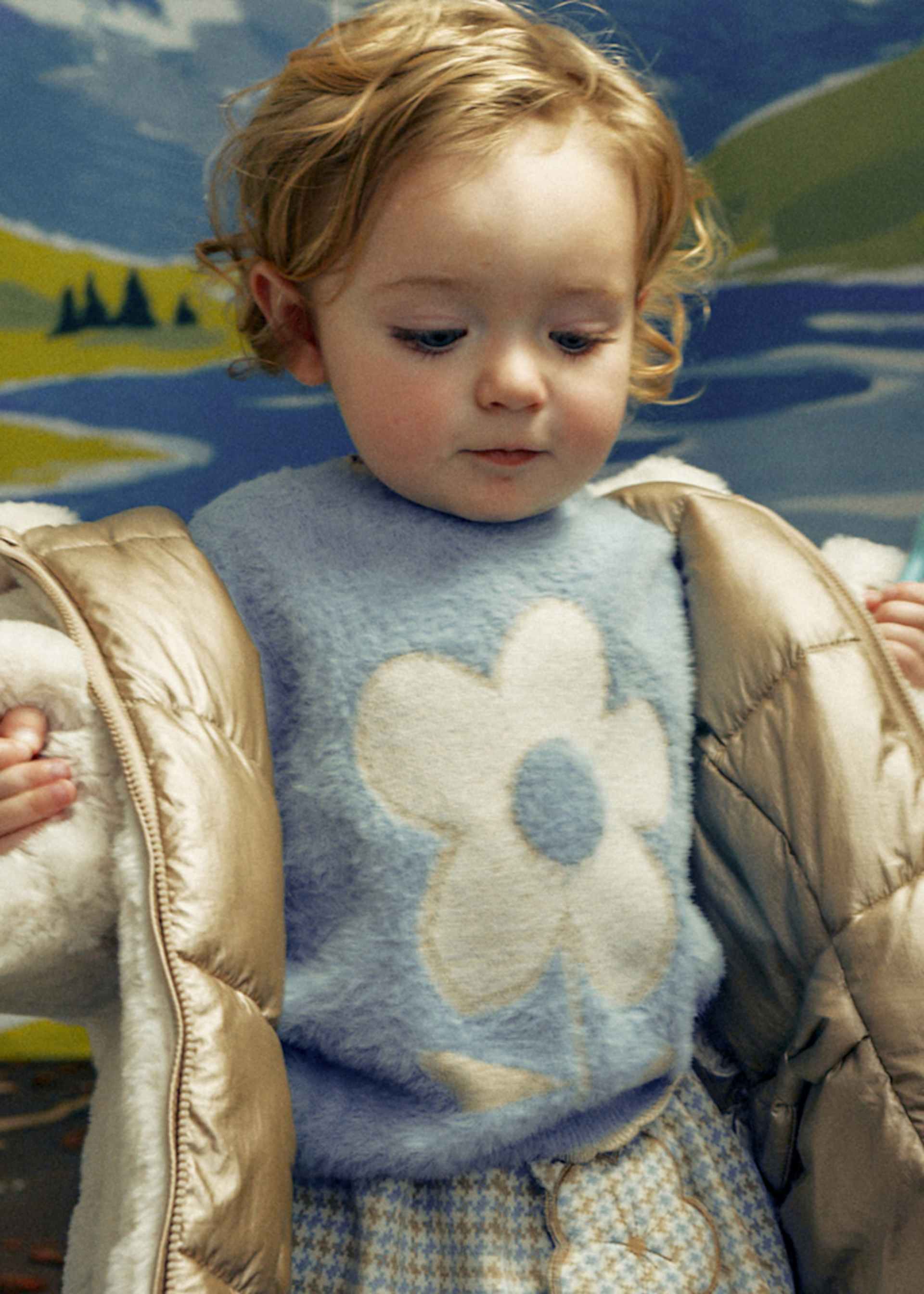 Baby reversible coat