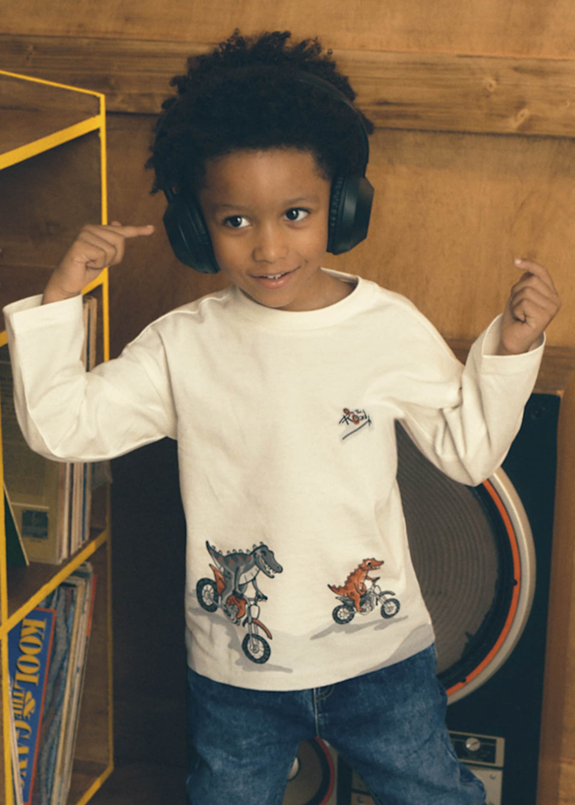 Playera motor niño