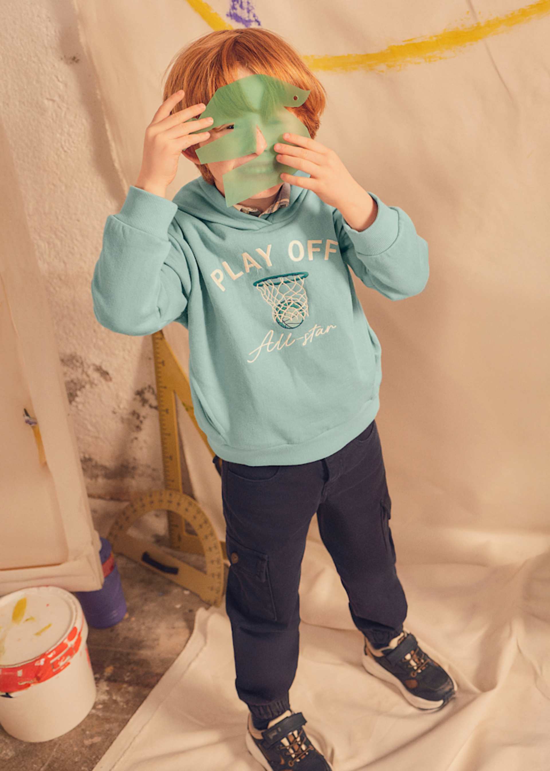 Sweatshirt bestickt Jungen Sweatshirt bestickt Jungen