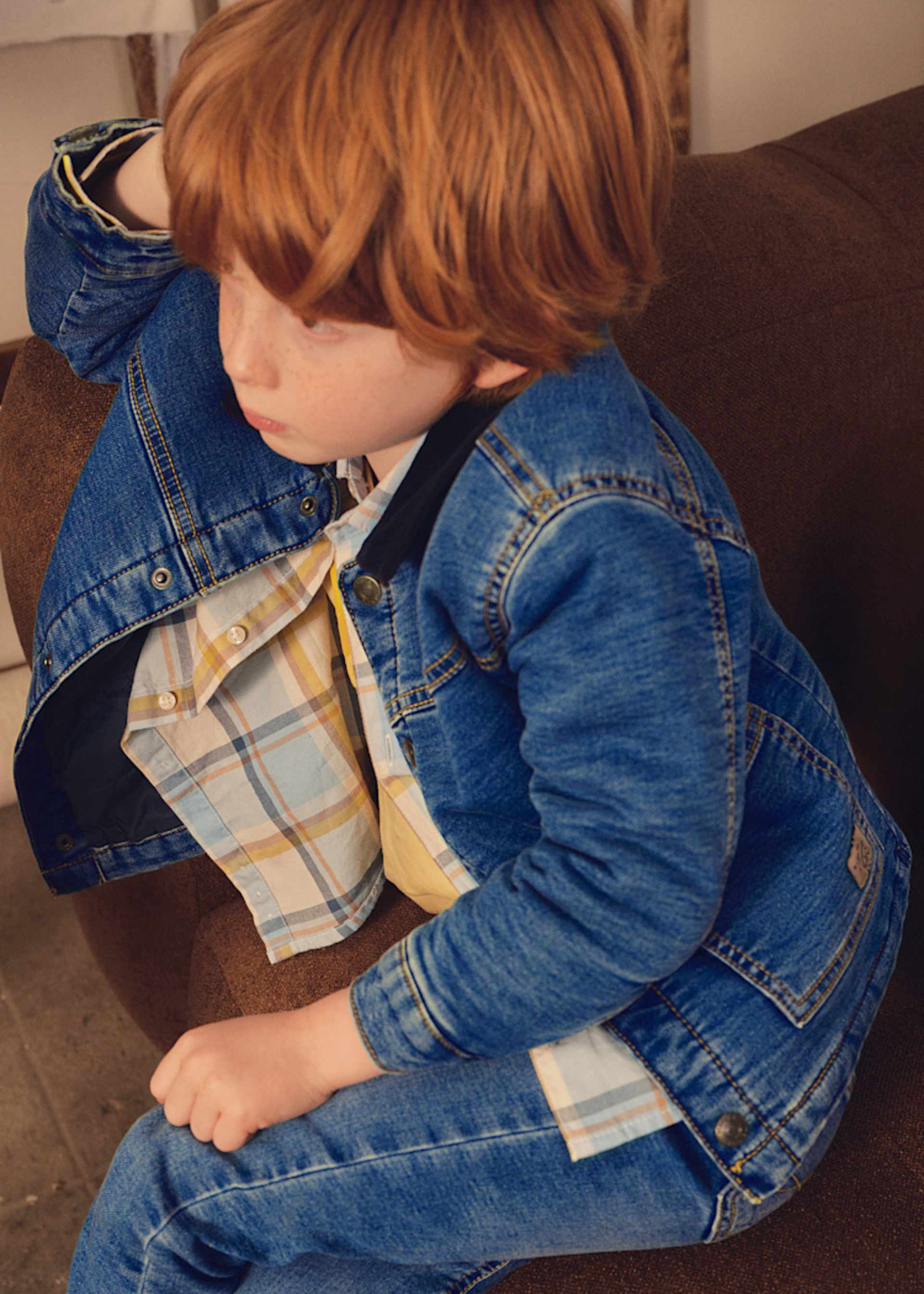 Chaqueta vaquera niño