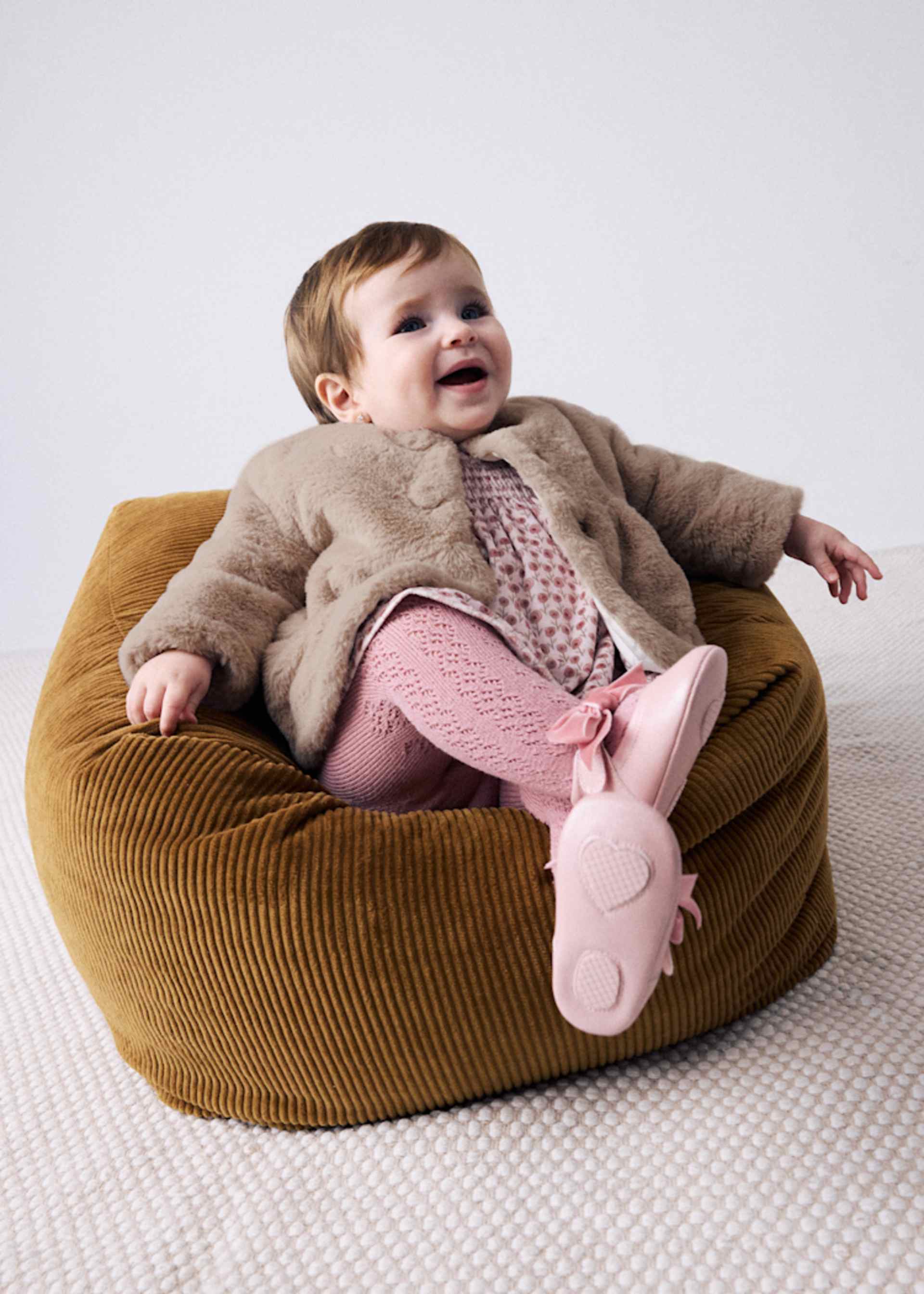 Newborn fur jacket