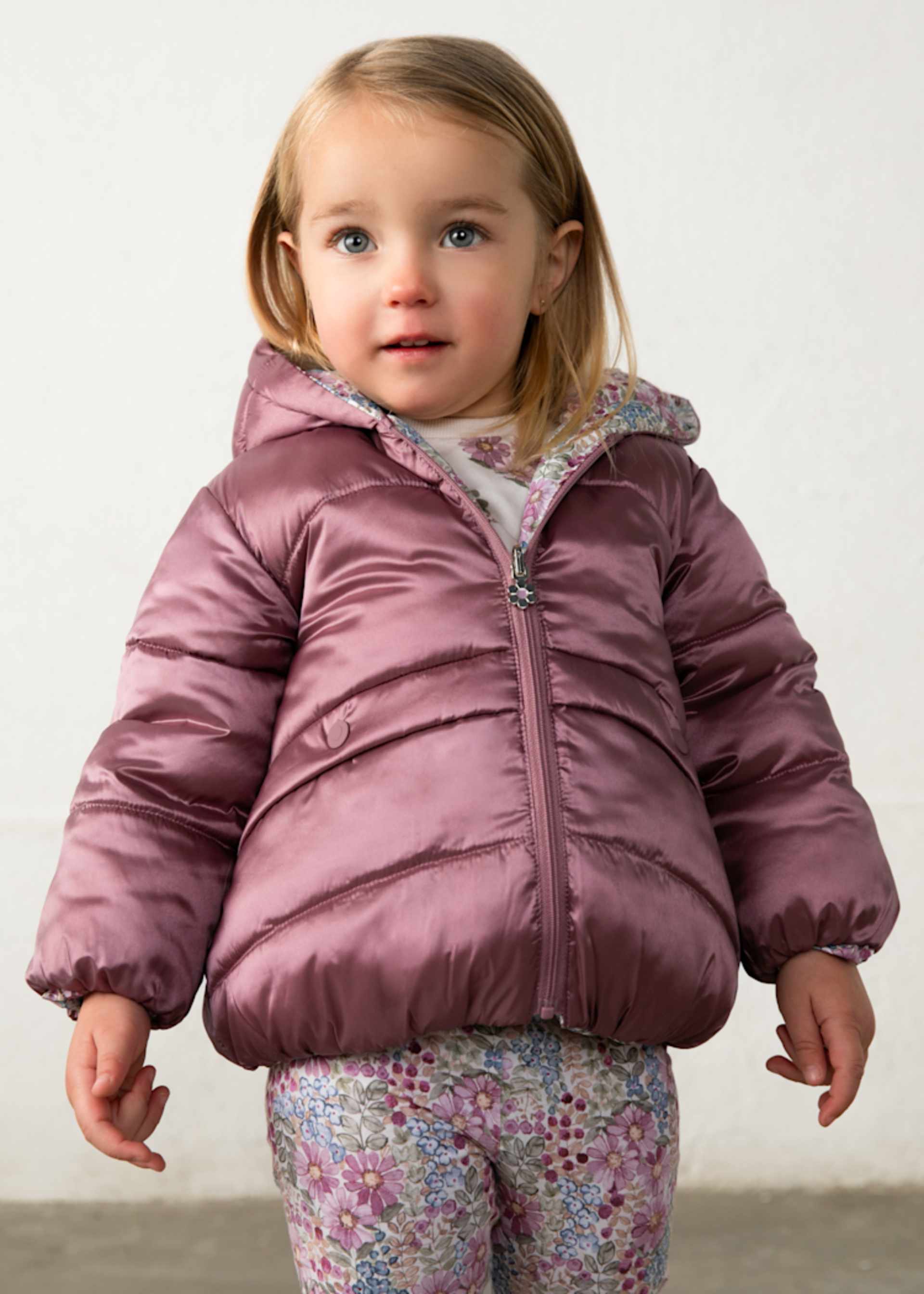 Baby reversible coat