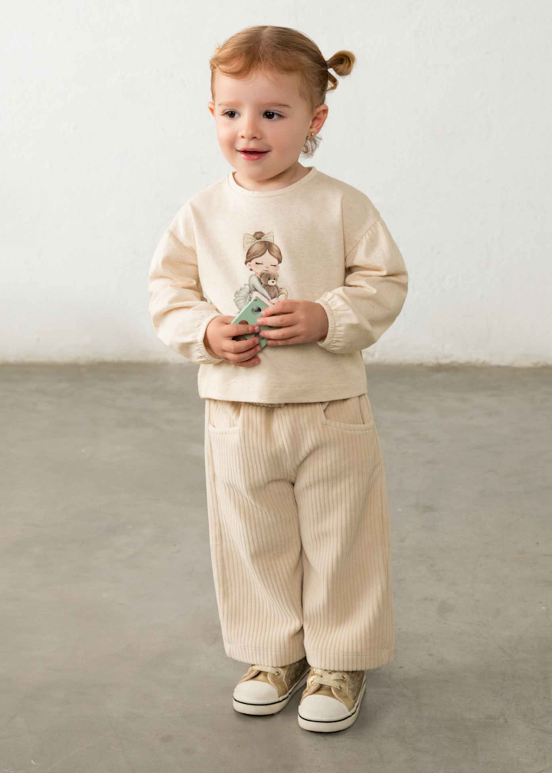 Pantalone velluto a costine bimbo