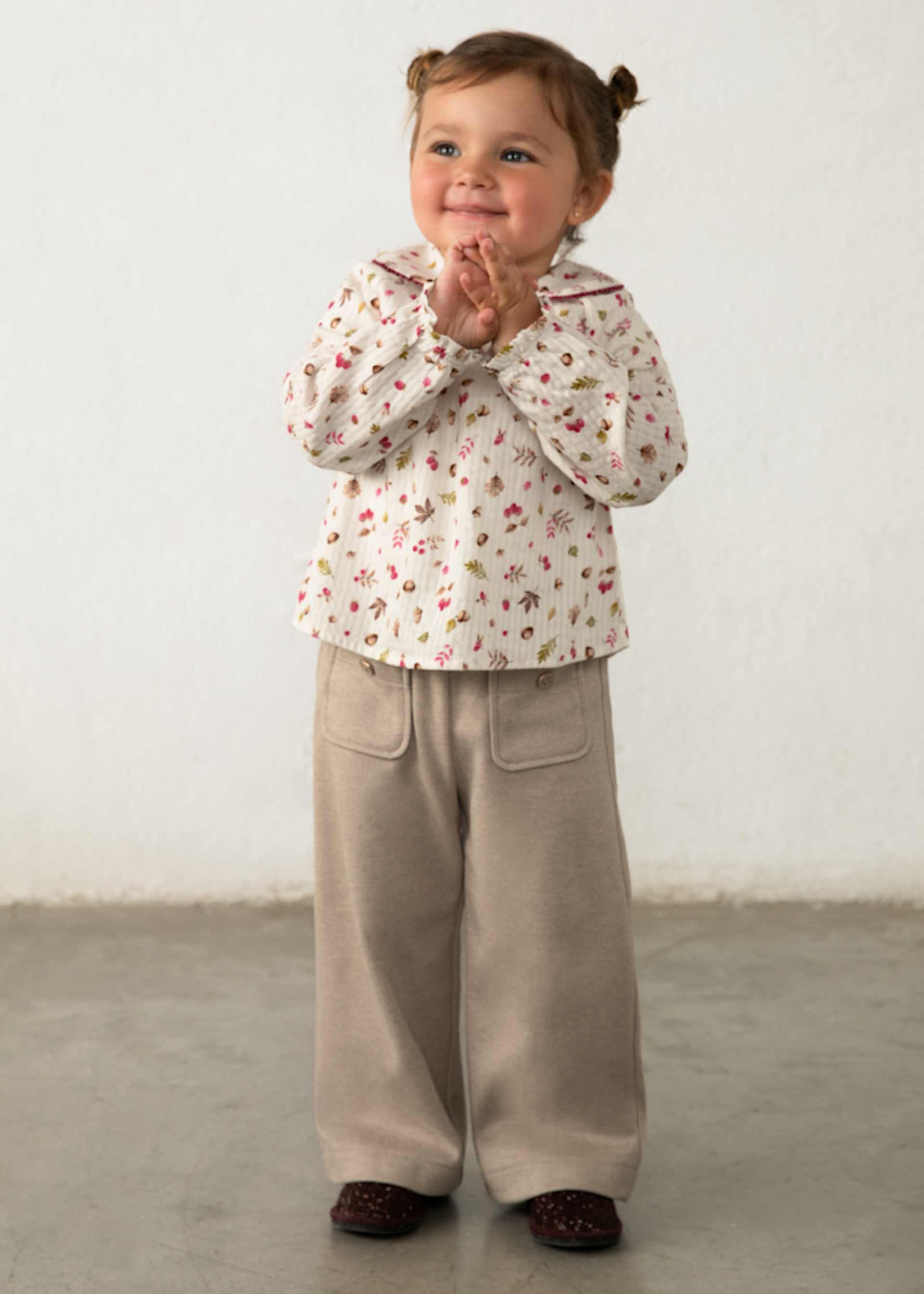 Pantaloni sarga bebe