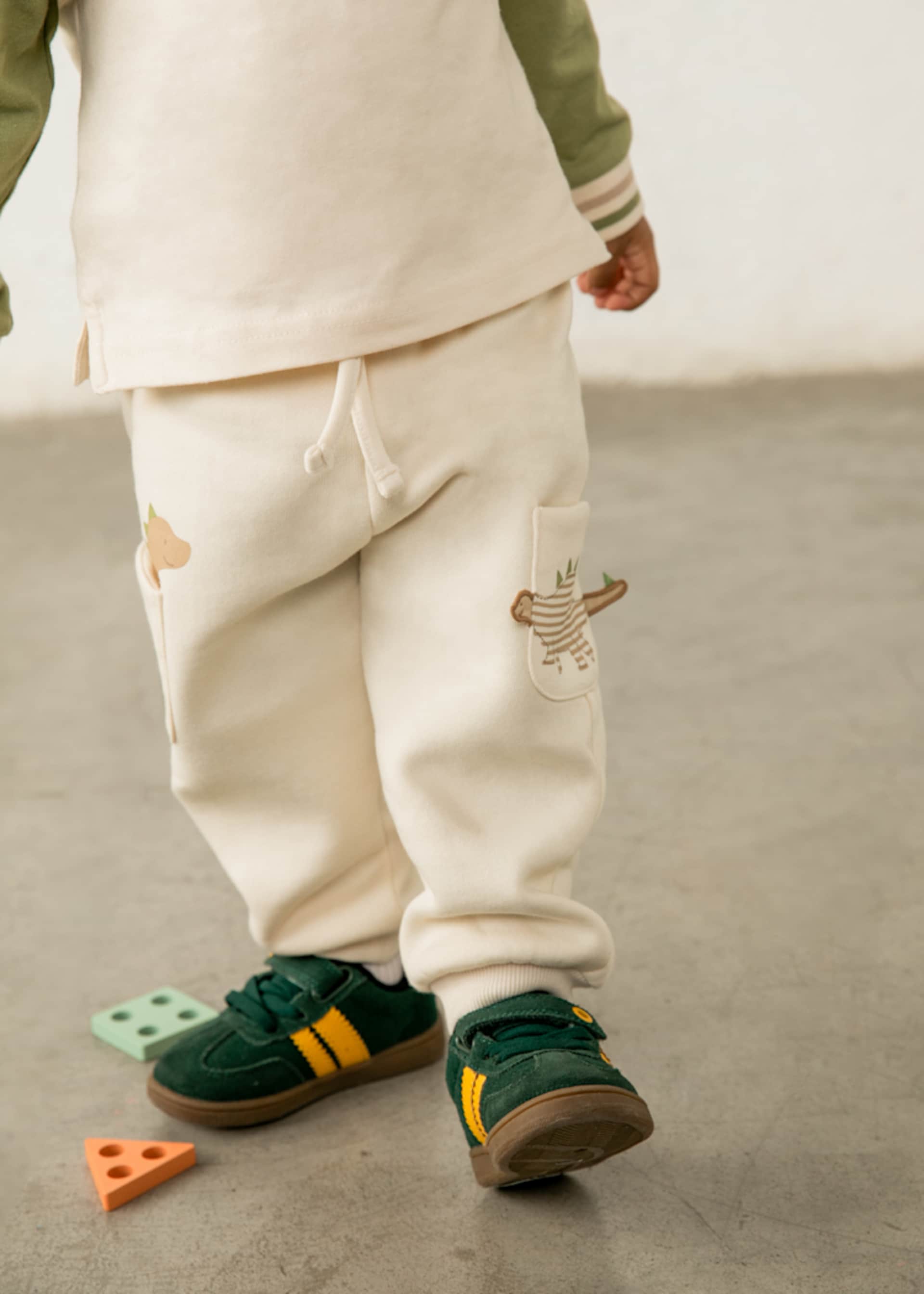 Pantalone lungo tuta interattiva animaletti bimbo