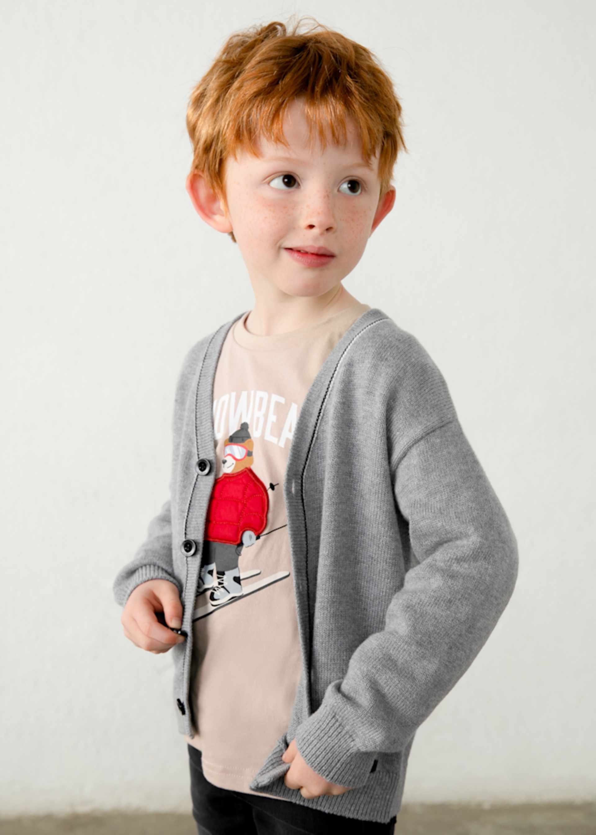 Giacca modello cardigan bambino Giacca modello cardigan bambino