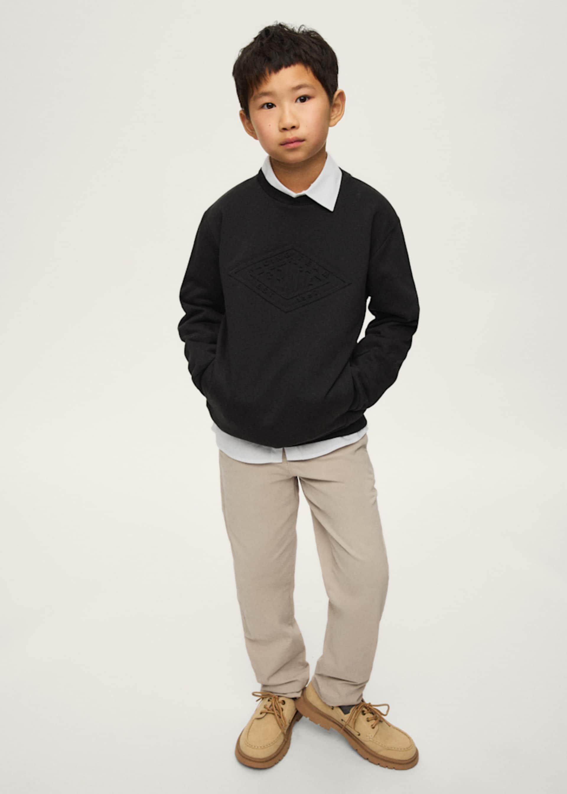 Pantalone basico chino ragazzo